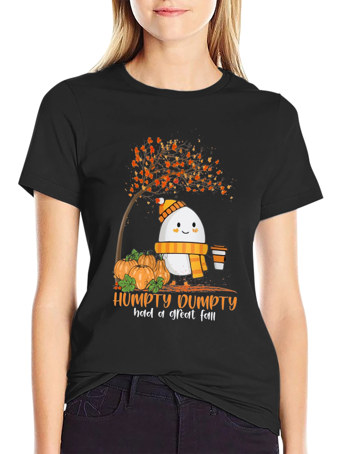 Humpty Dumpty Fall T-Shirt - Great for Autumn!