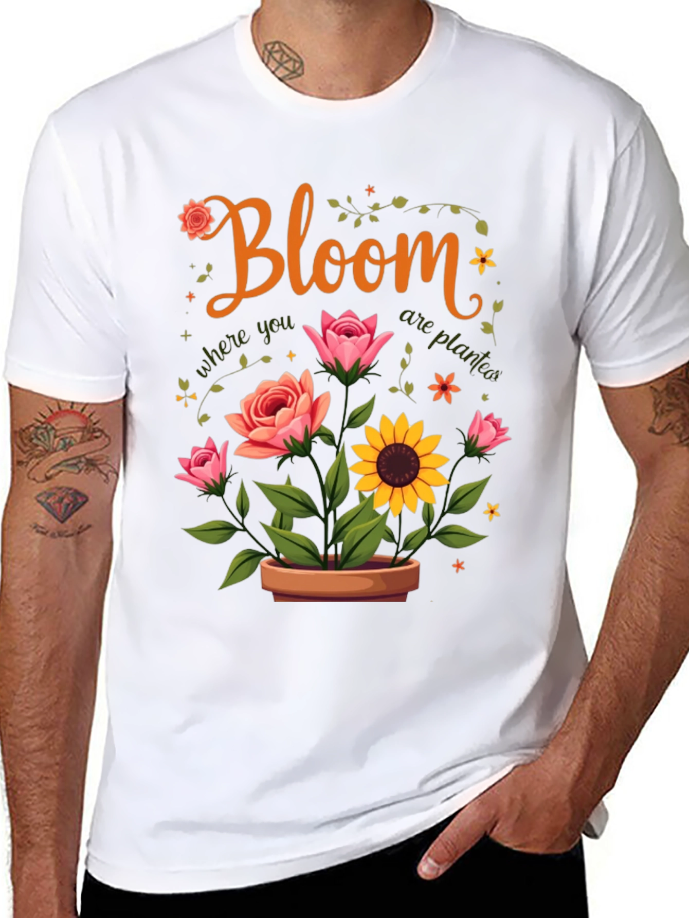 Bloom Where You Are Planted T-Shirt