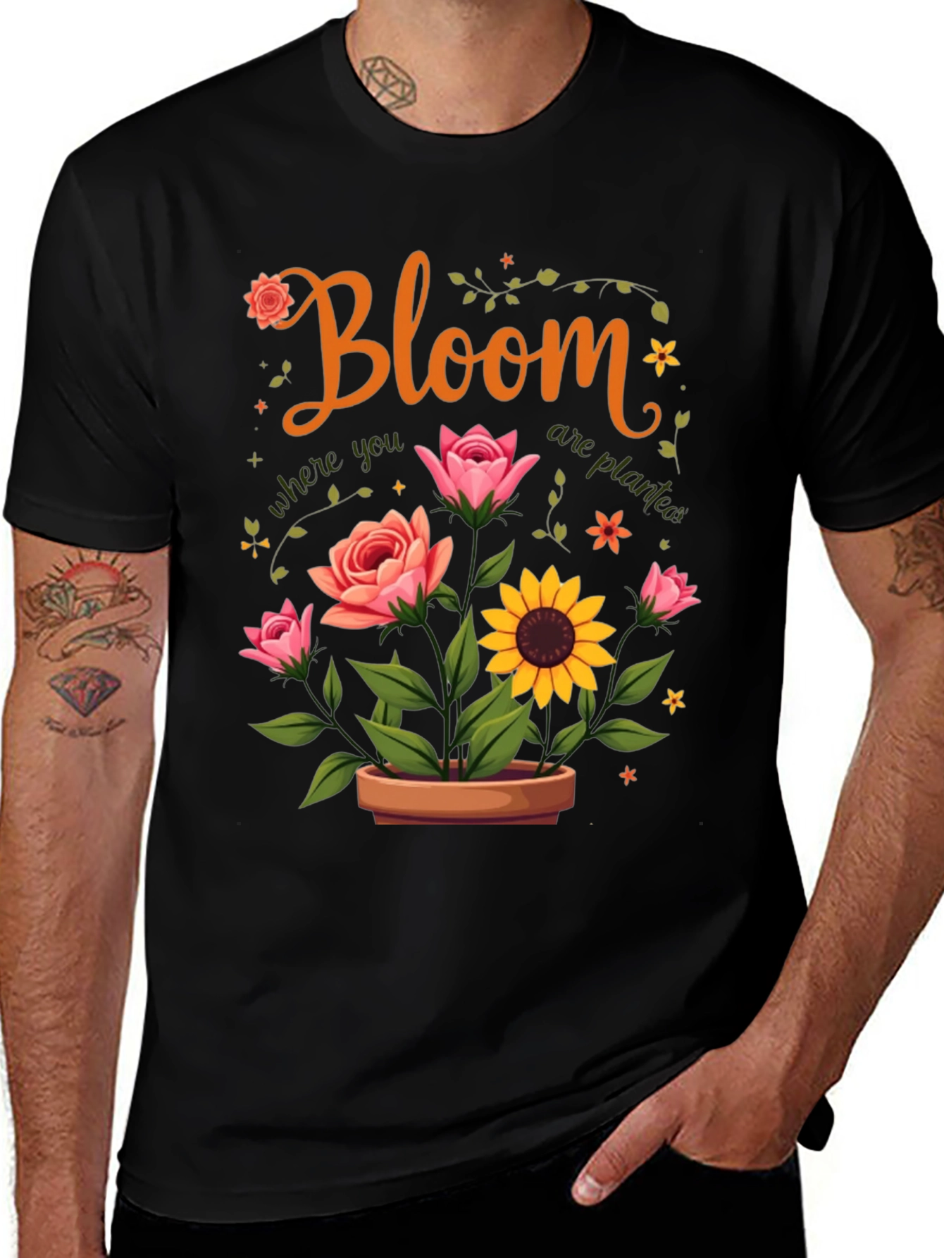 Bloom Where You Are Planted T-Shirt