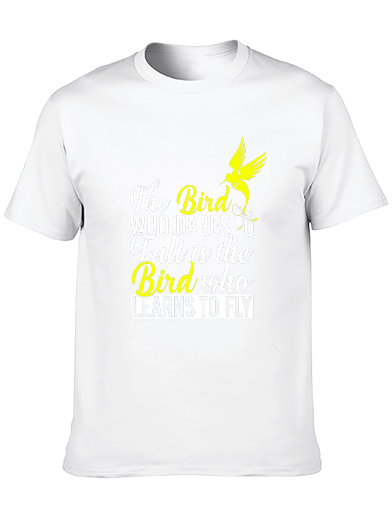 The Bird Who Dares to Fall Graphic Tee