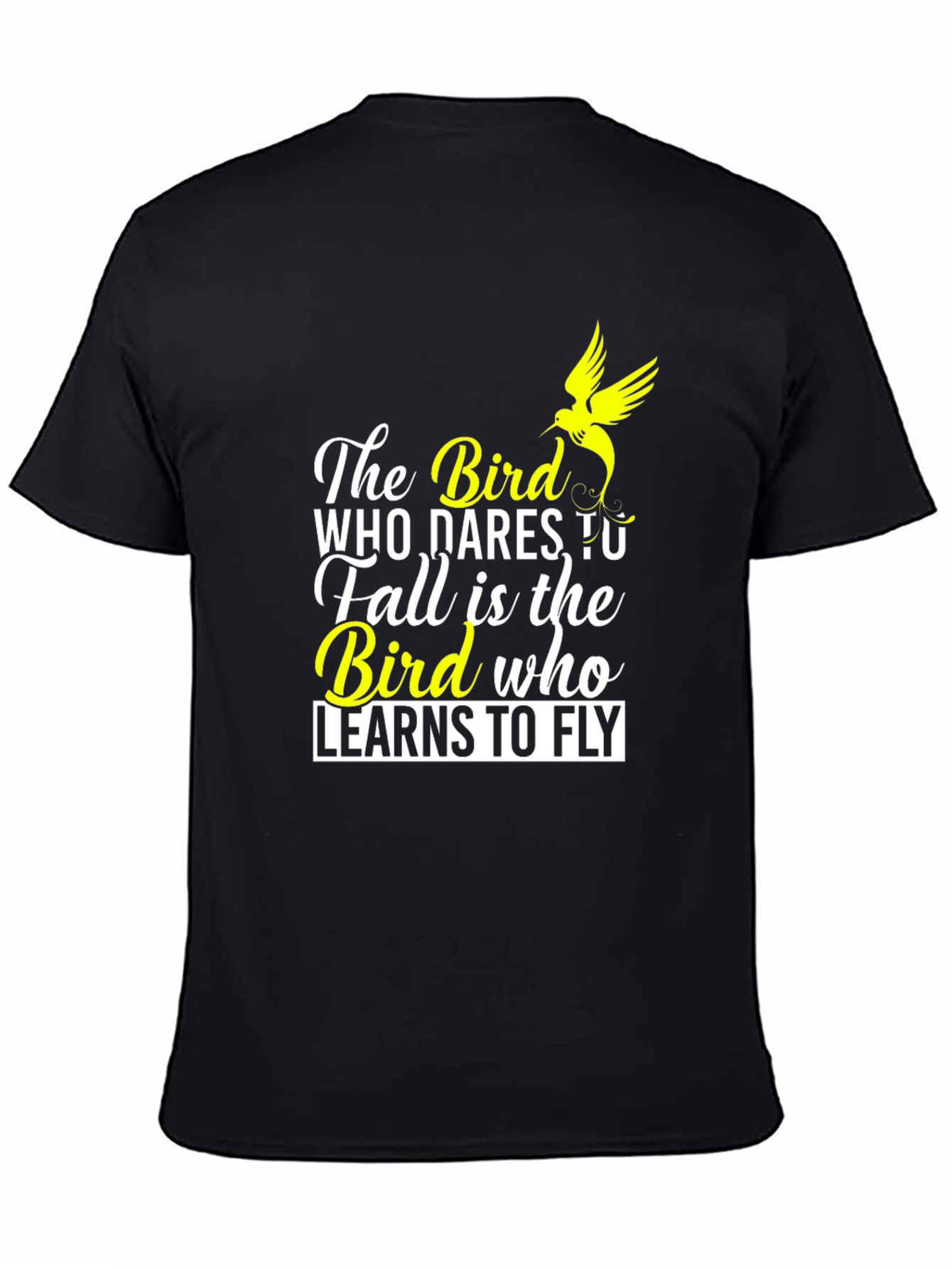 The Bird Who Dares to Fall Graphic Tee