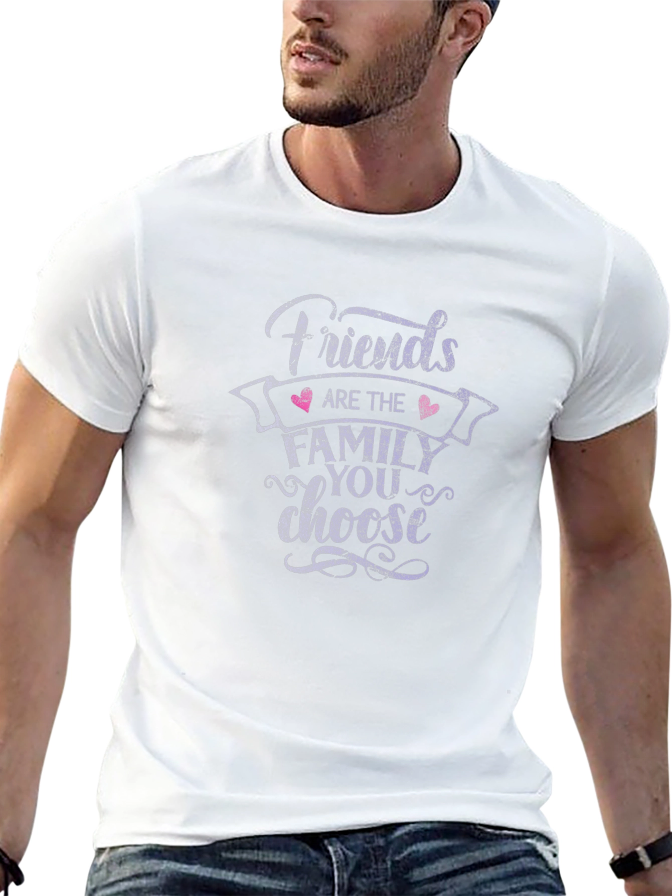 Friends are the Family You Choose Graphic Tee