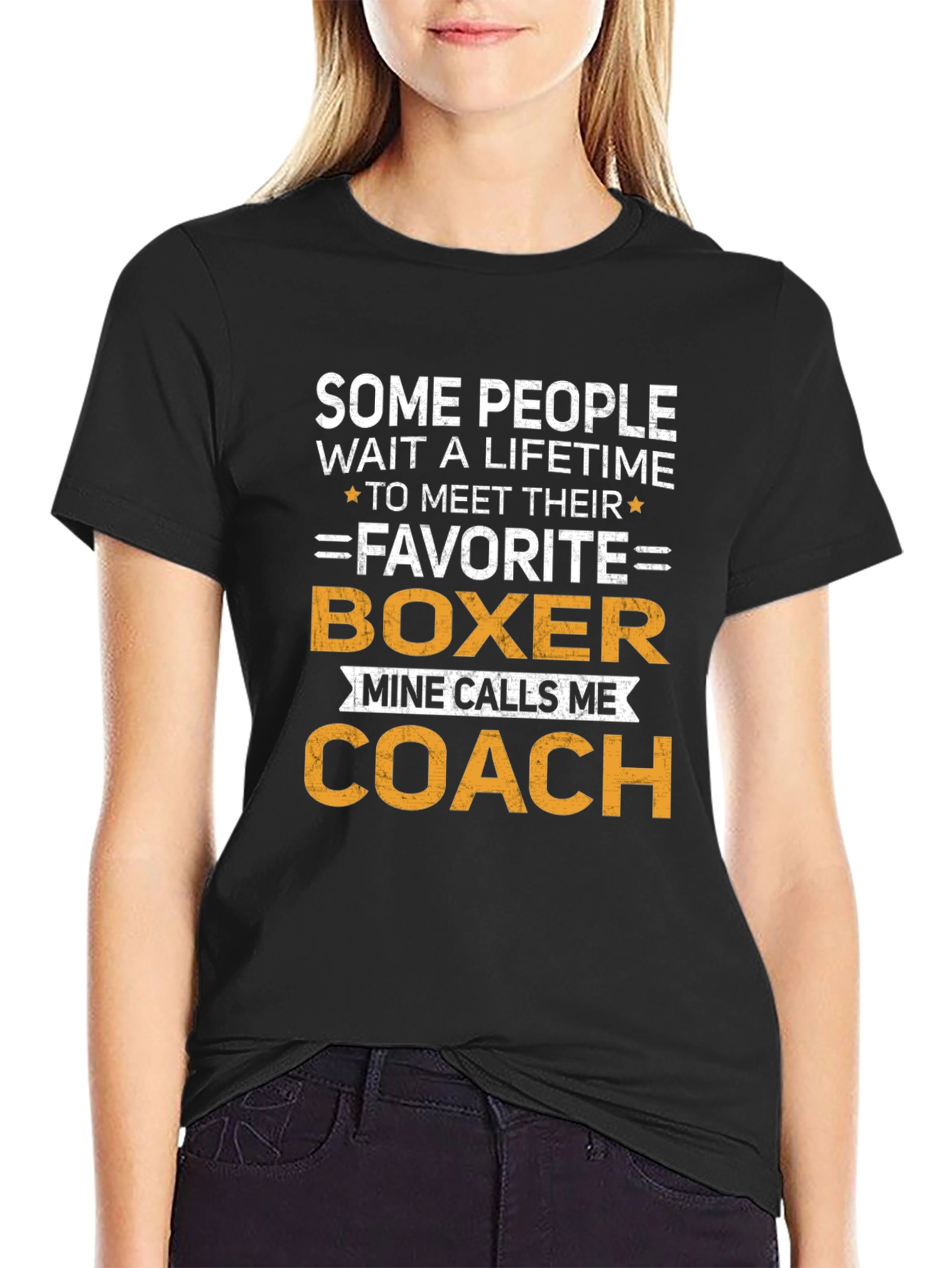 Boxer Coach T-Shirt - Gift for Boxing Trainer