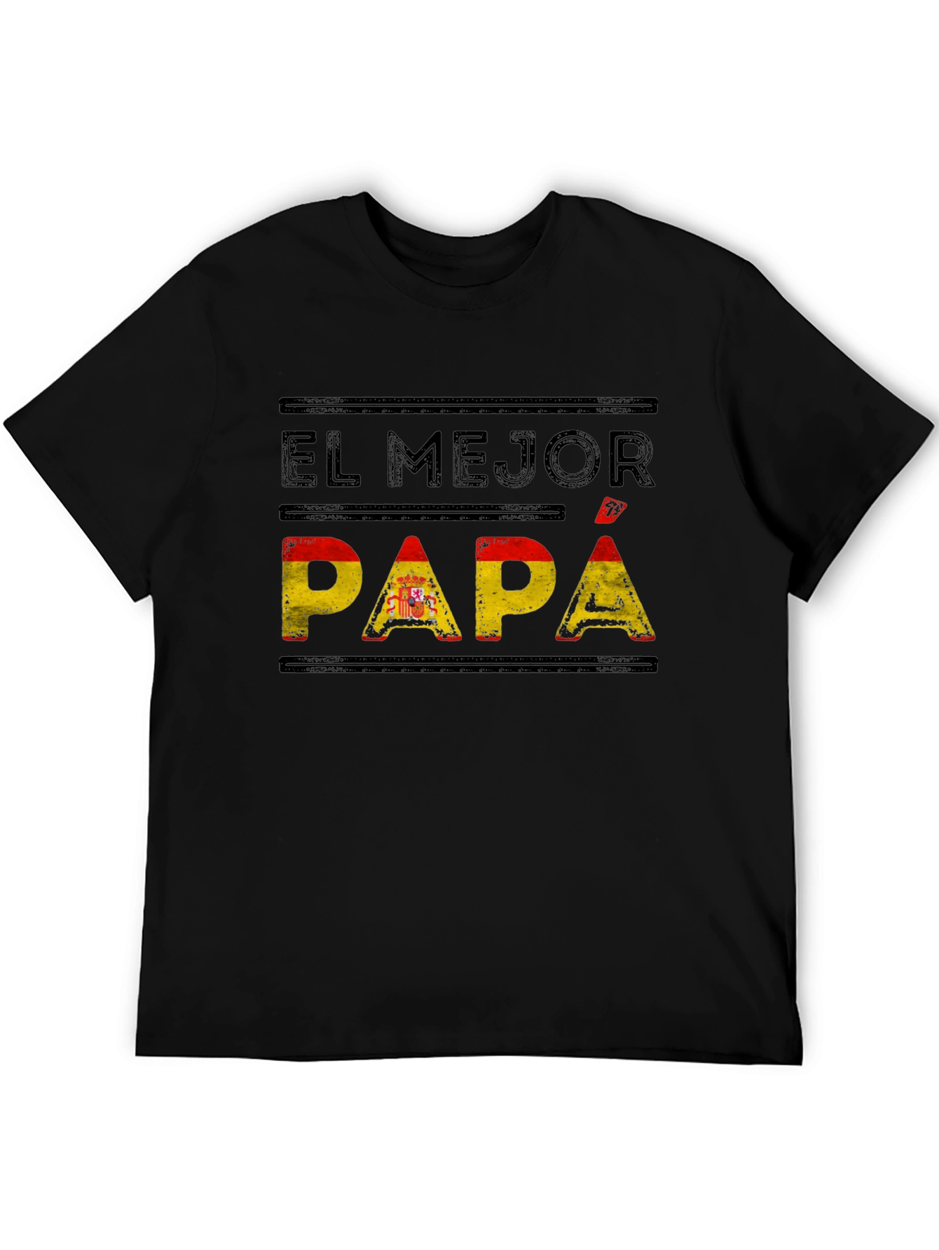 El Mejor Papa Spanish Flag T-Shirt