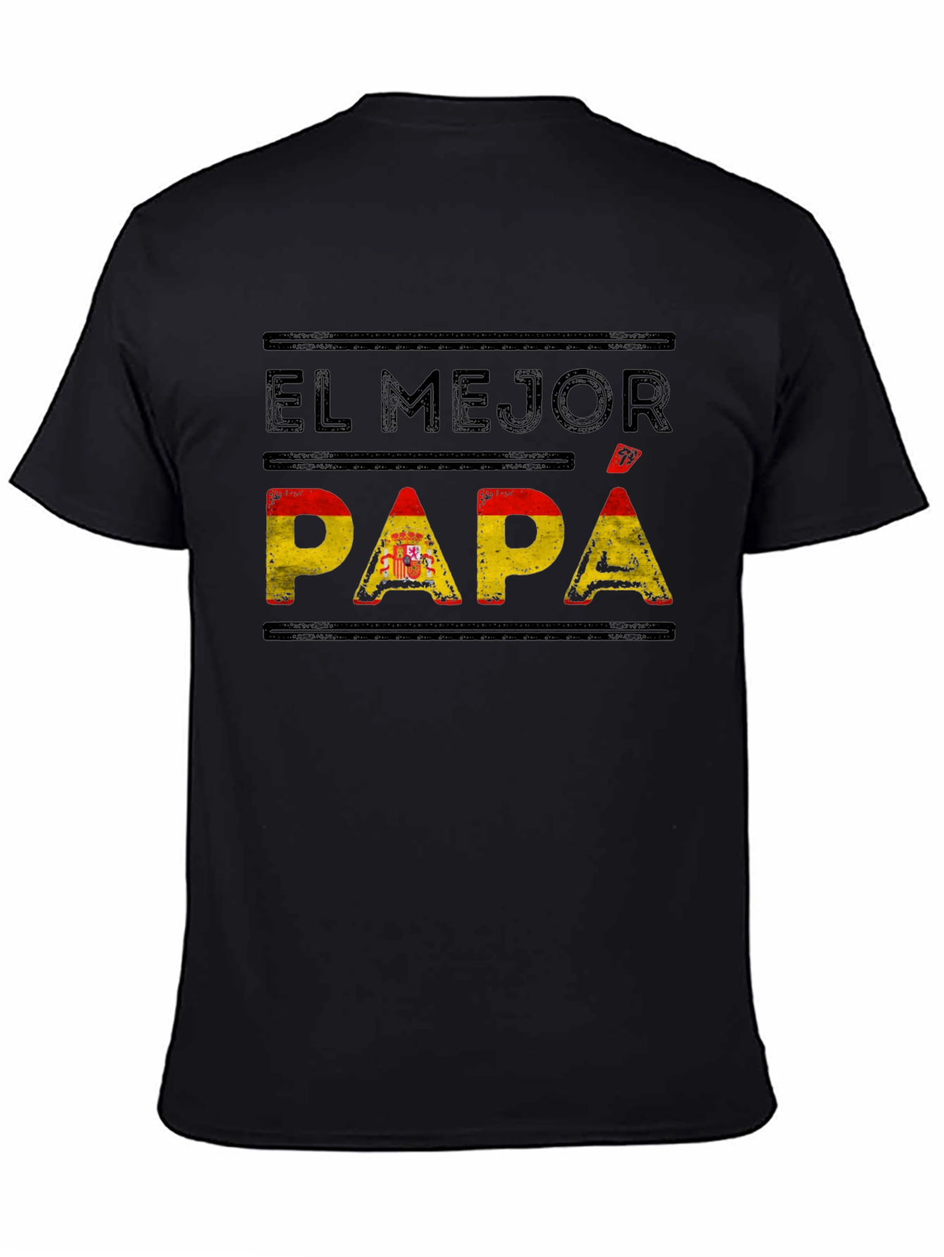 El Mejor Papa Spanish Flag T-Shirt