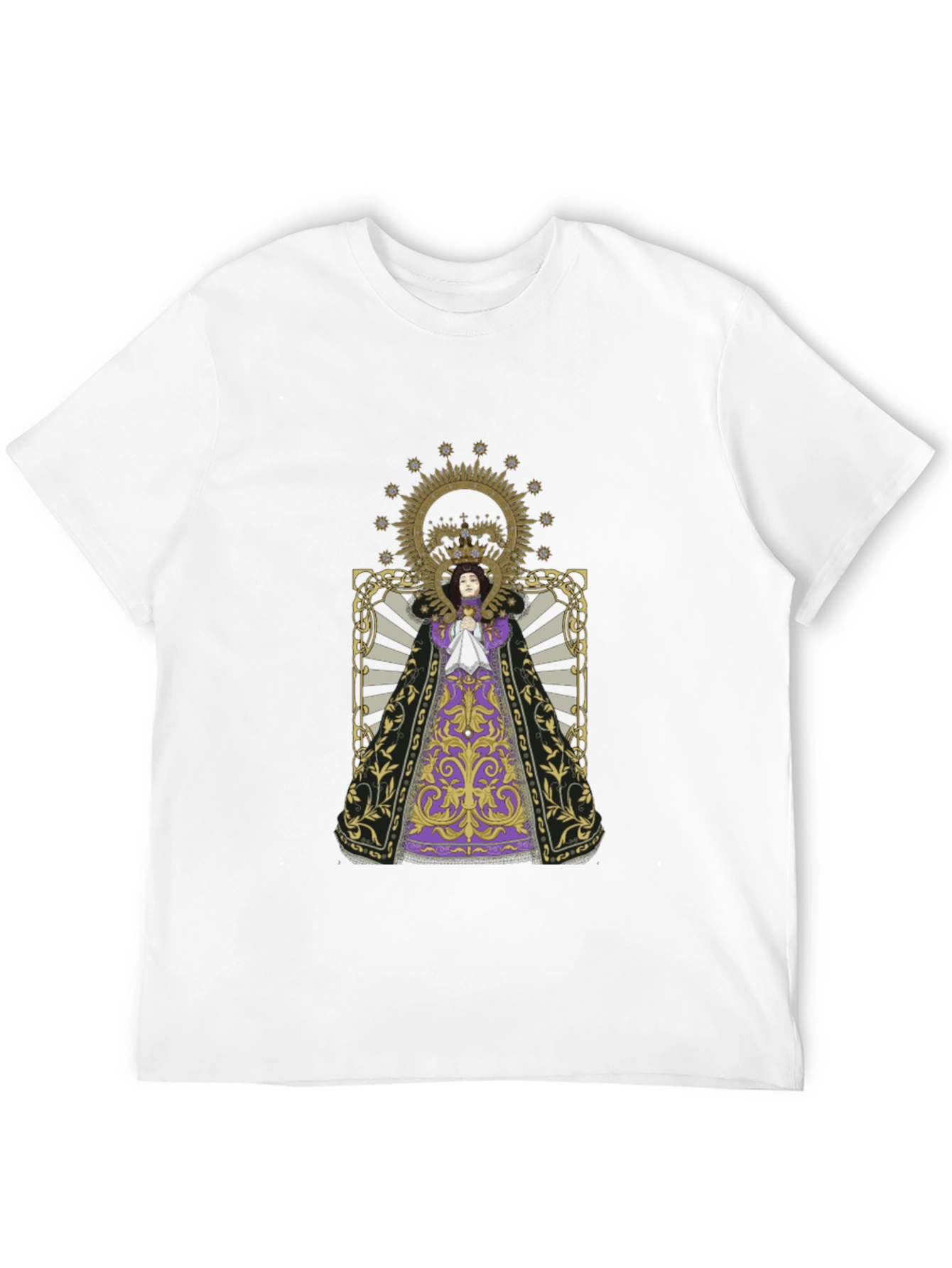 Religious Art Black T-Shirt