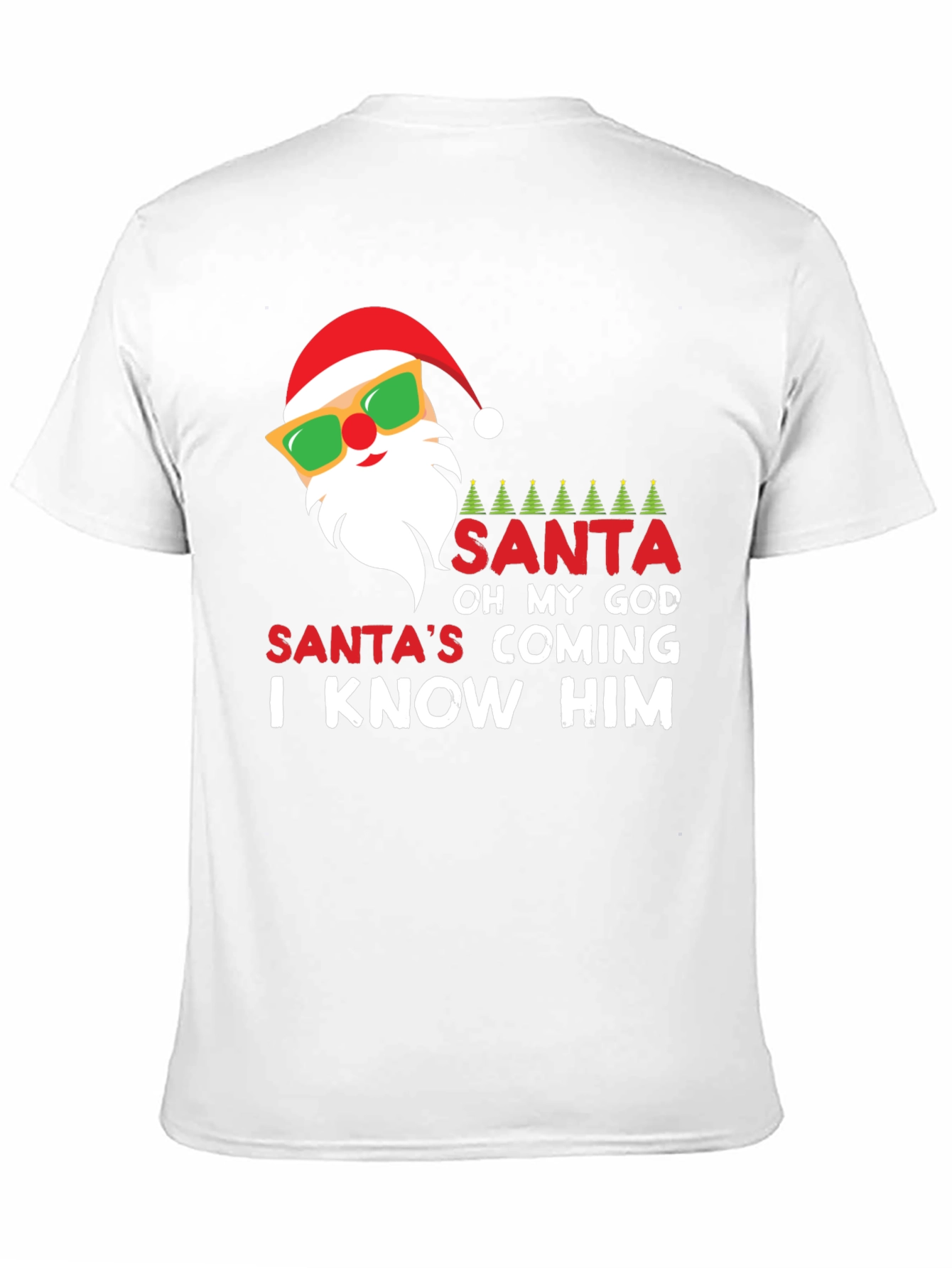 Funny Santas Coming! T-Shirt