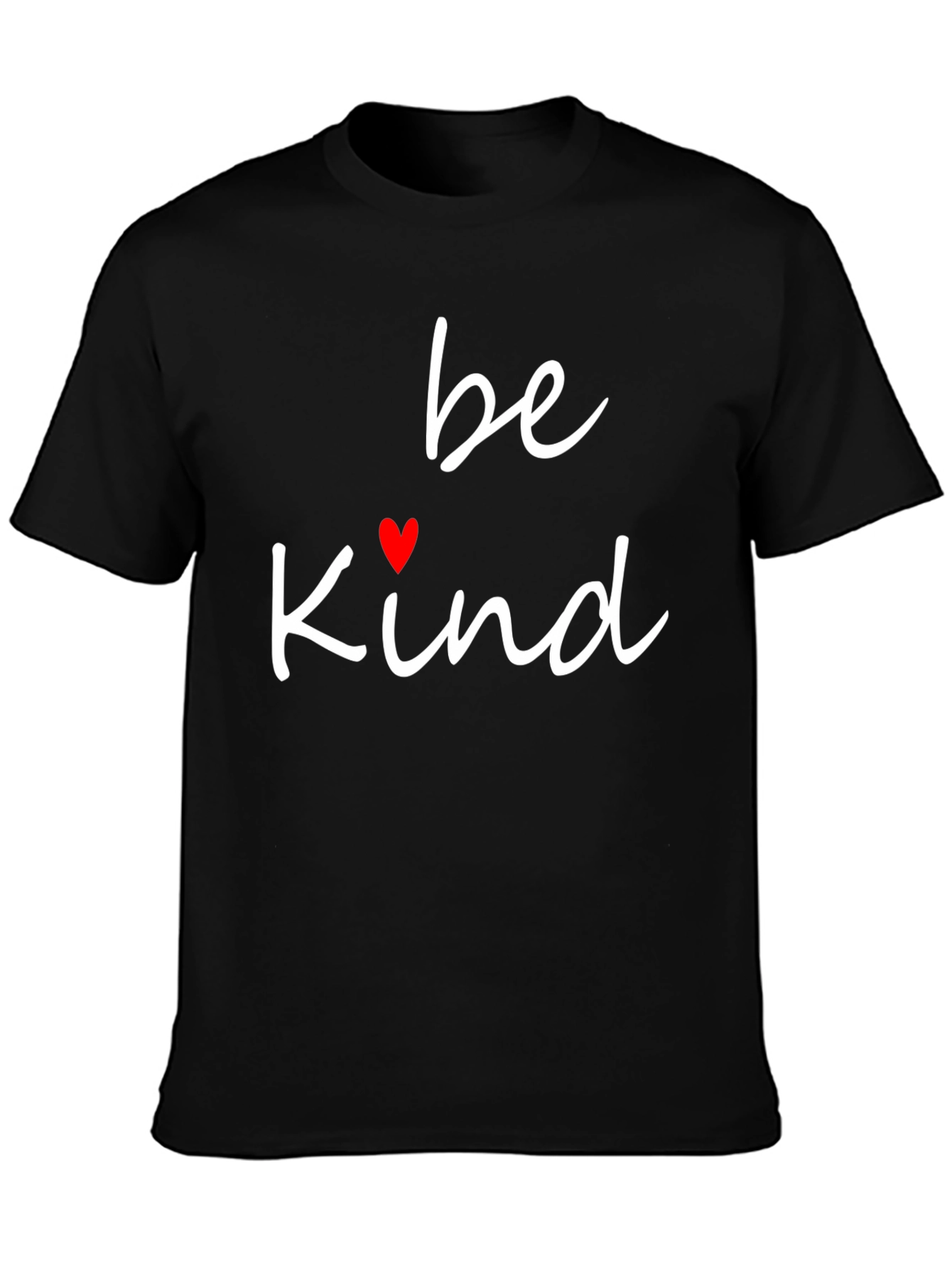 Be Kind T-Shirt - Heart Graphic - Casual Wear