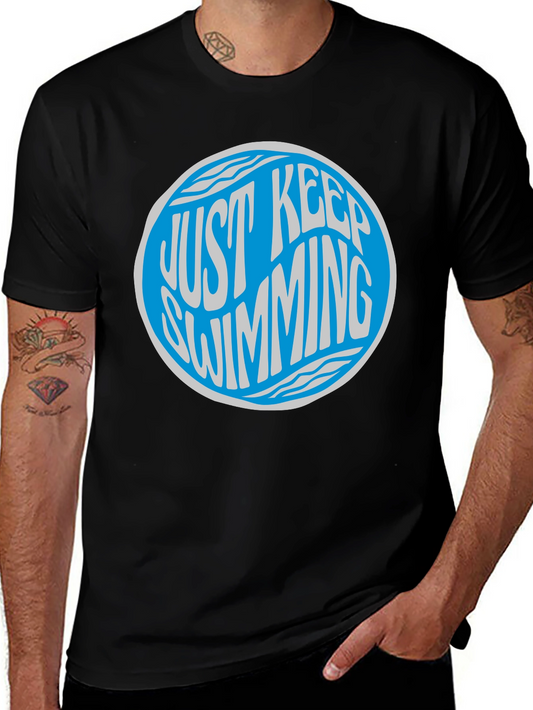 Just Keep Swimming Graphic Tee