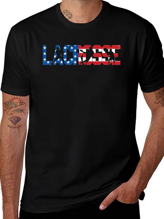 Patriotic Lacrosse T-Shirt