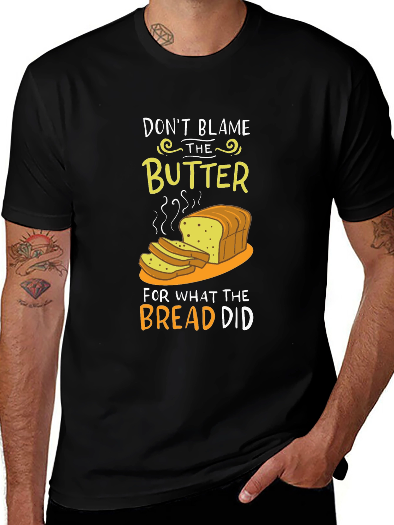 Dont Blame the Butter Graphic T-Shirt