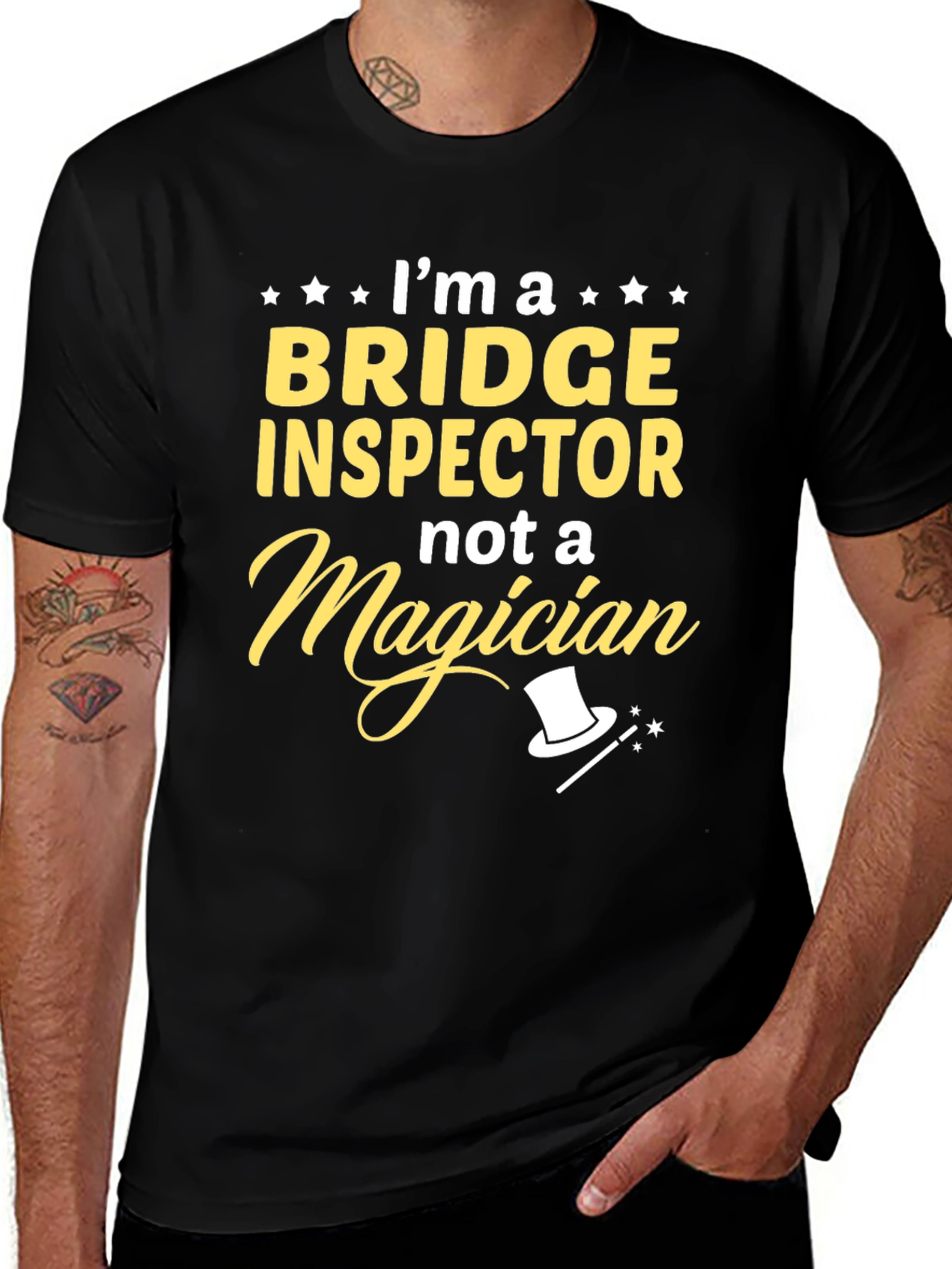 Bridge Inspector T-Shirt - Funny Job Pride Tee