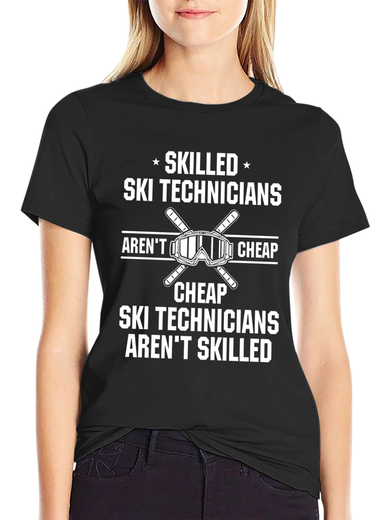 Skilled Ski Technicians Graphic Tee