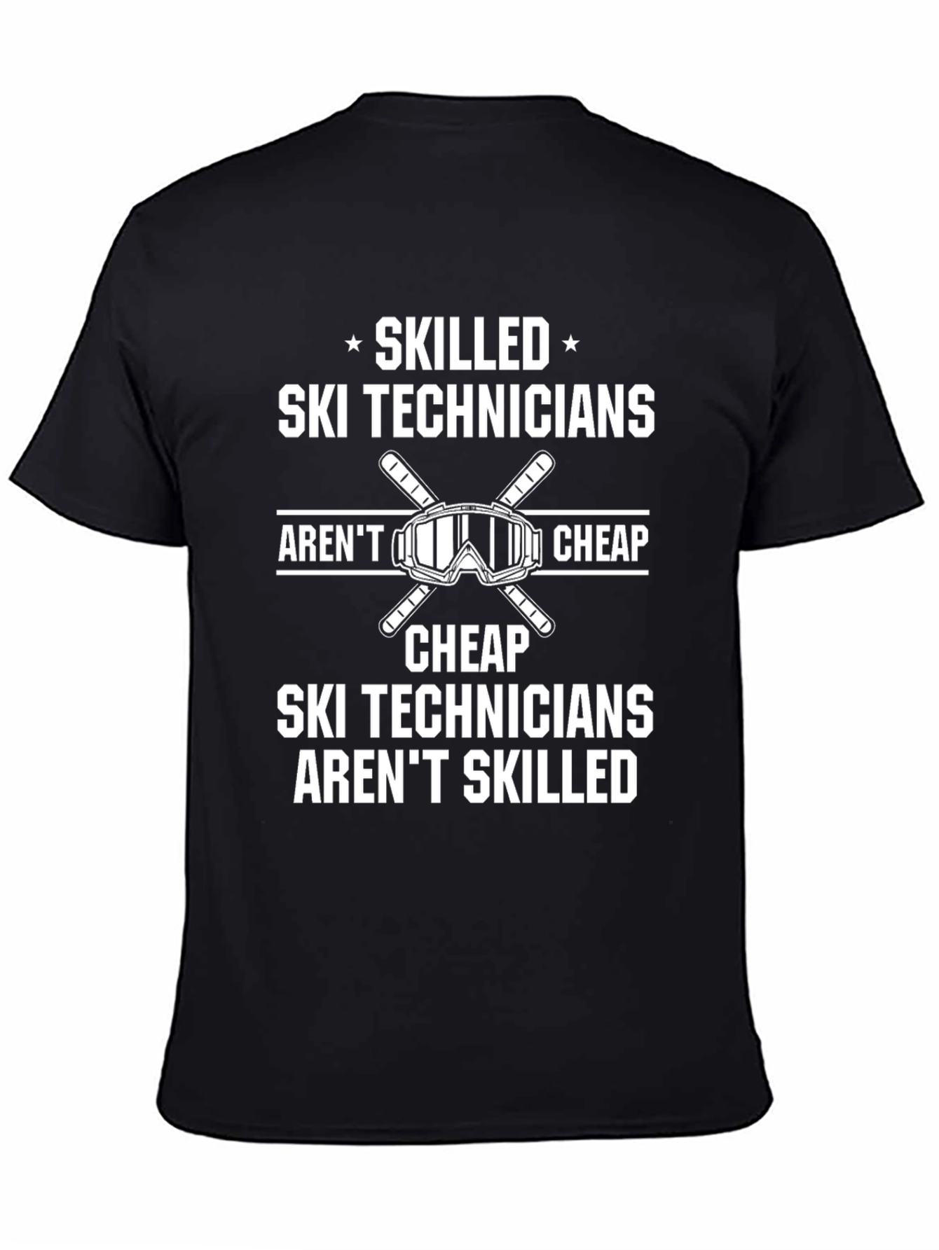 Skilled Ski Technicians Graphic Tee