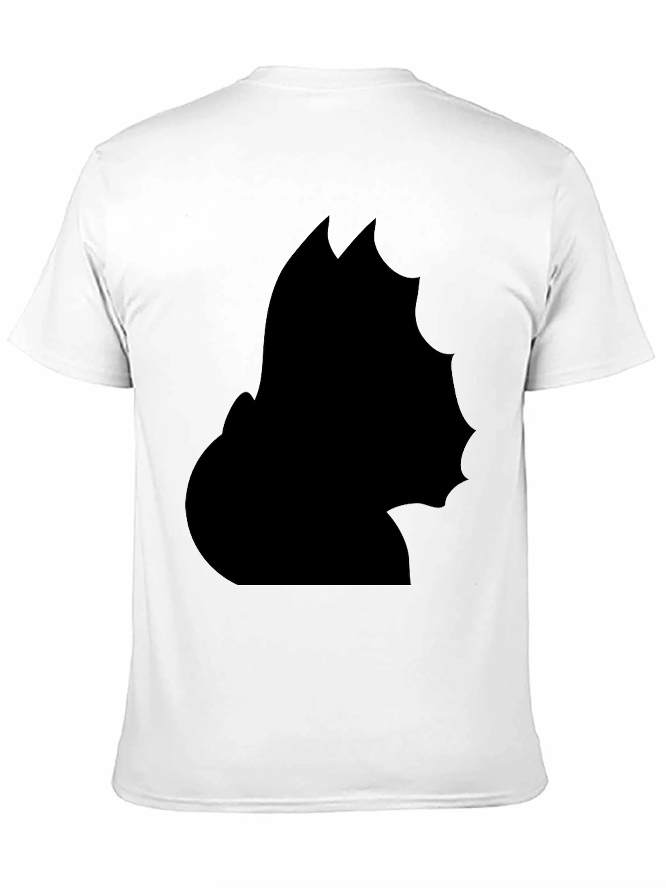 Unique Black Silhouette Graphic Tee - Modern Style