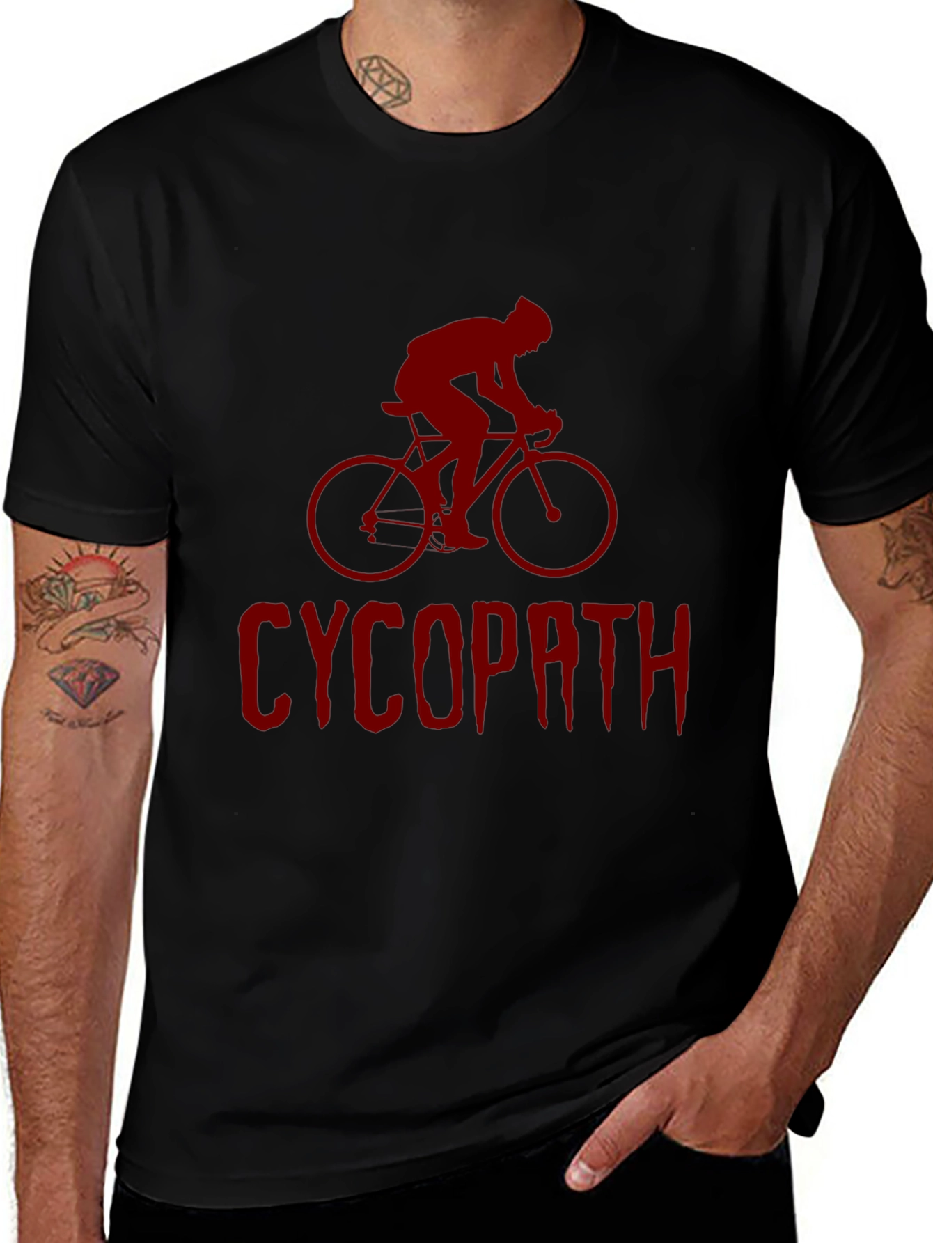 Cycopanth T-Shirt: Cycling Biker Tee