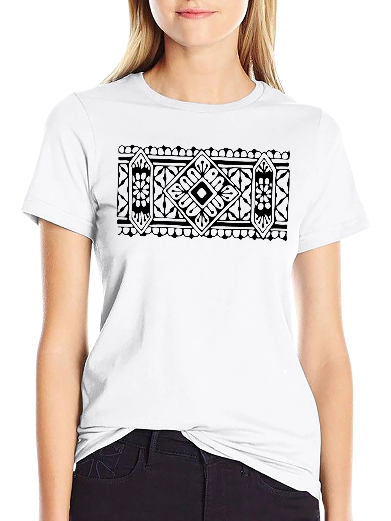 Black Graphic Tee