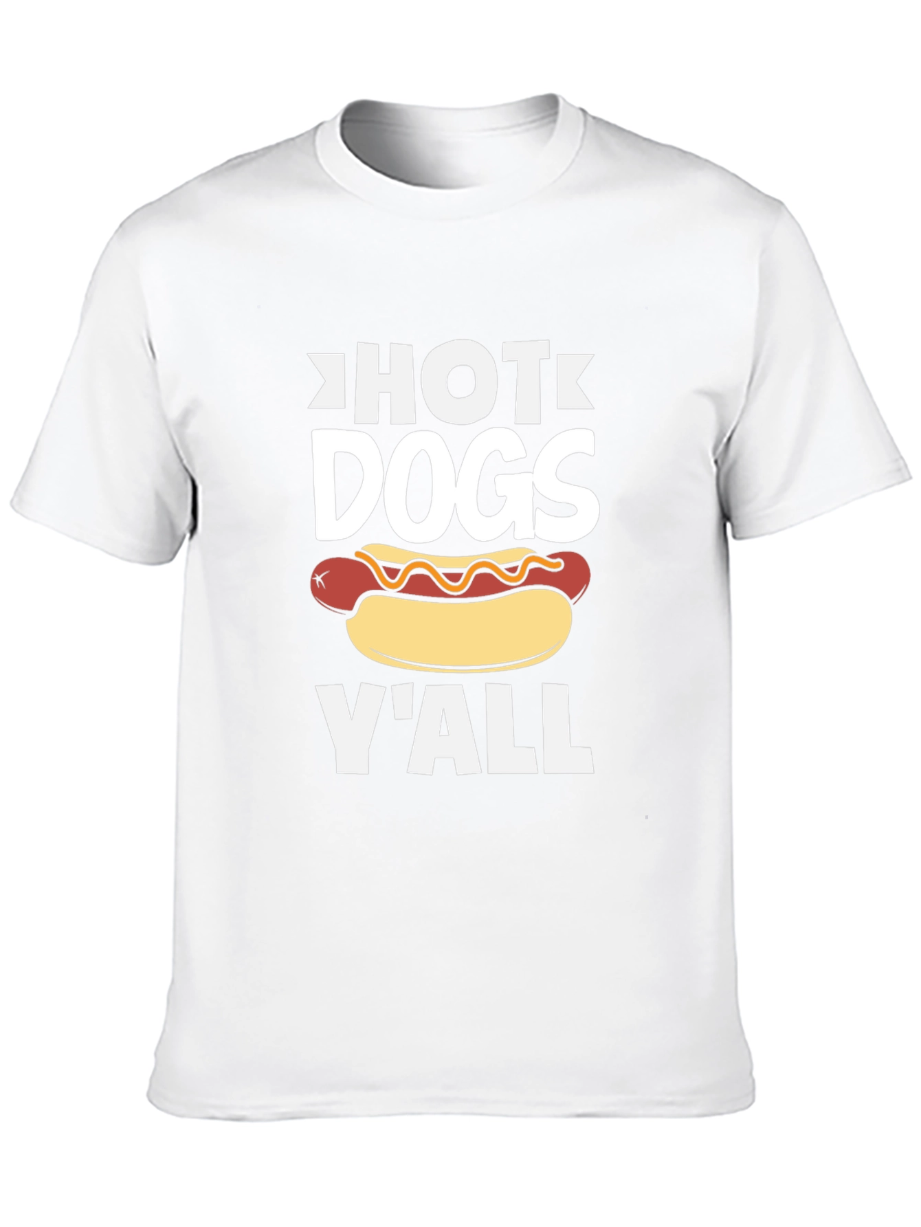 Hot Dogs Yall T-Shirt - Unisex Graphic Tee