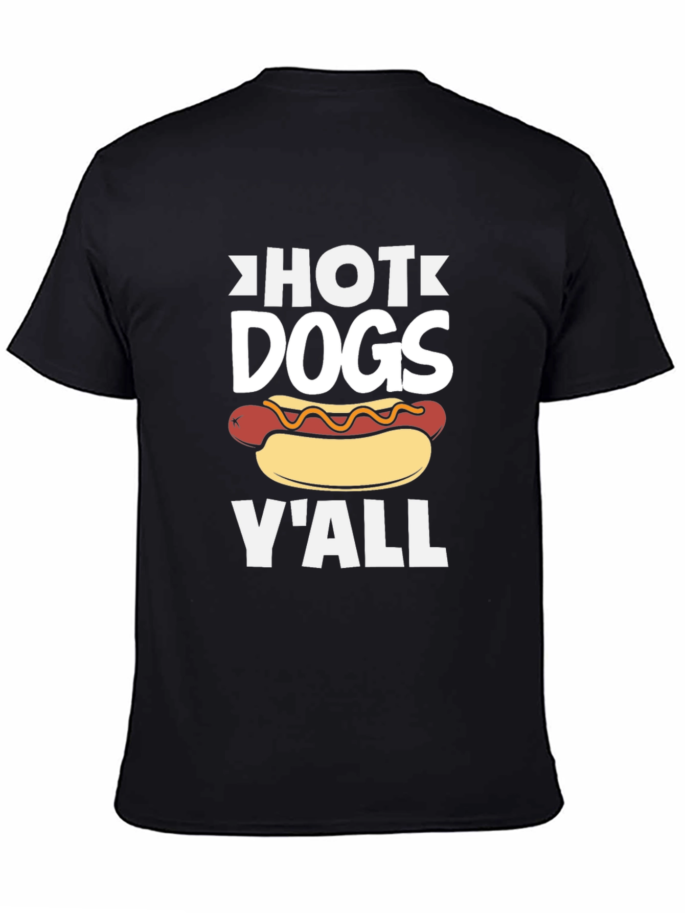 Hot Dogs Yall T-Shirt - Unisex Graphic Tee
