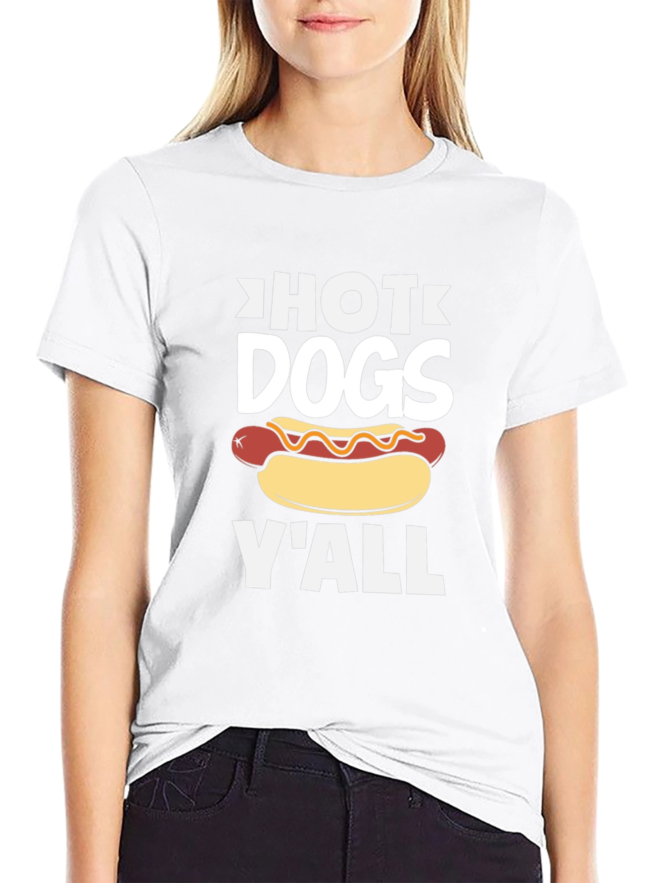 Hot Dogs Yall T-Shirt - Unisex Graphic Tee