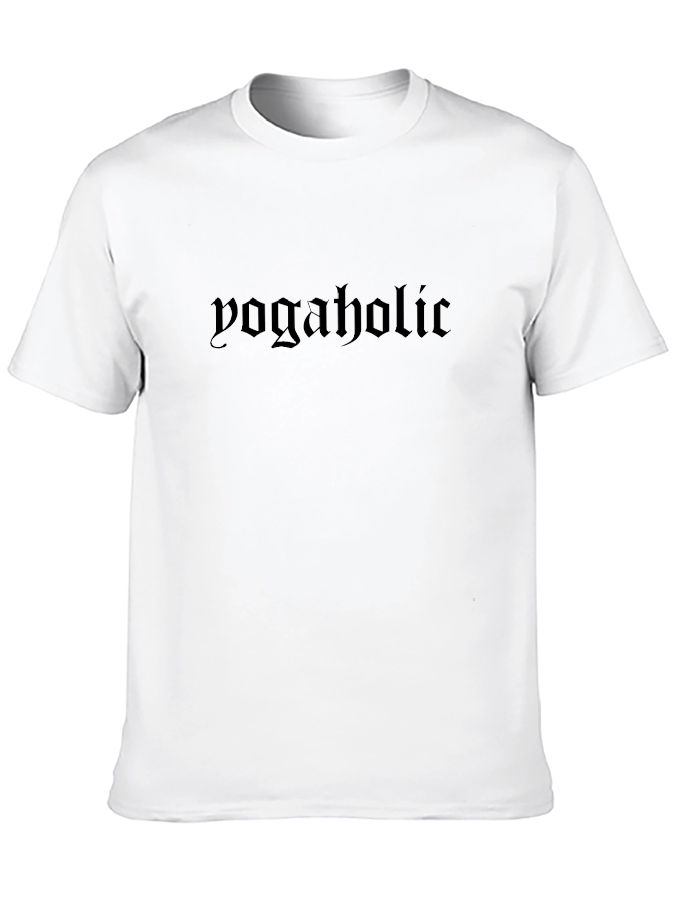 Yogaholic Black T-Shirt