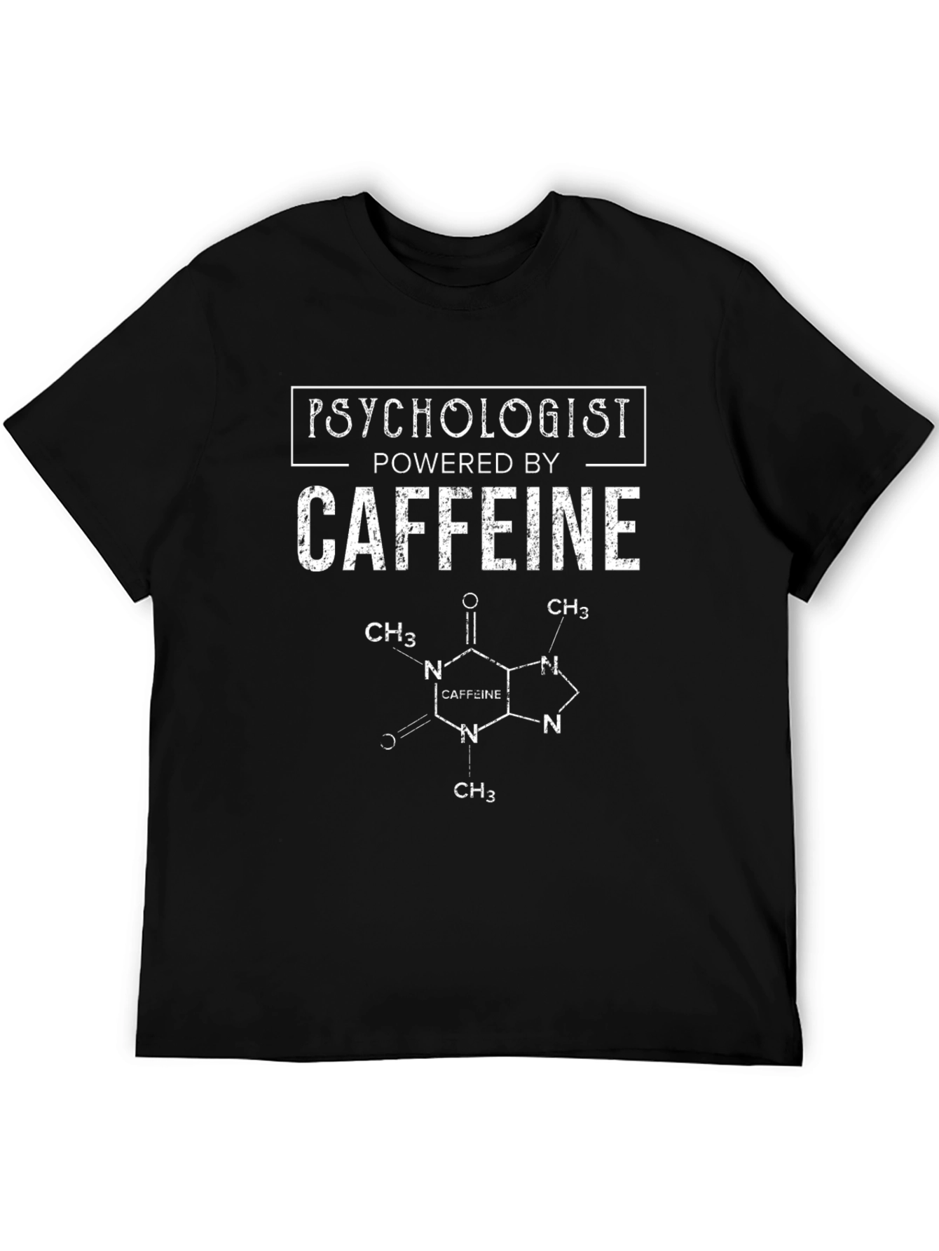 Psychologist Powered by Caffeine T-Shirt