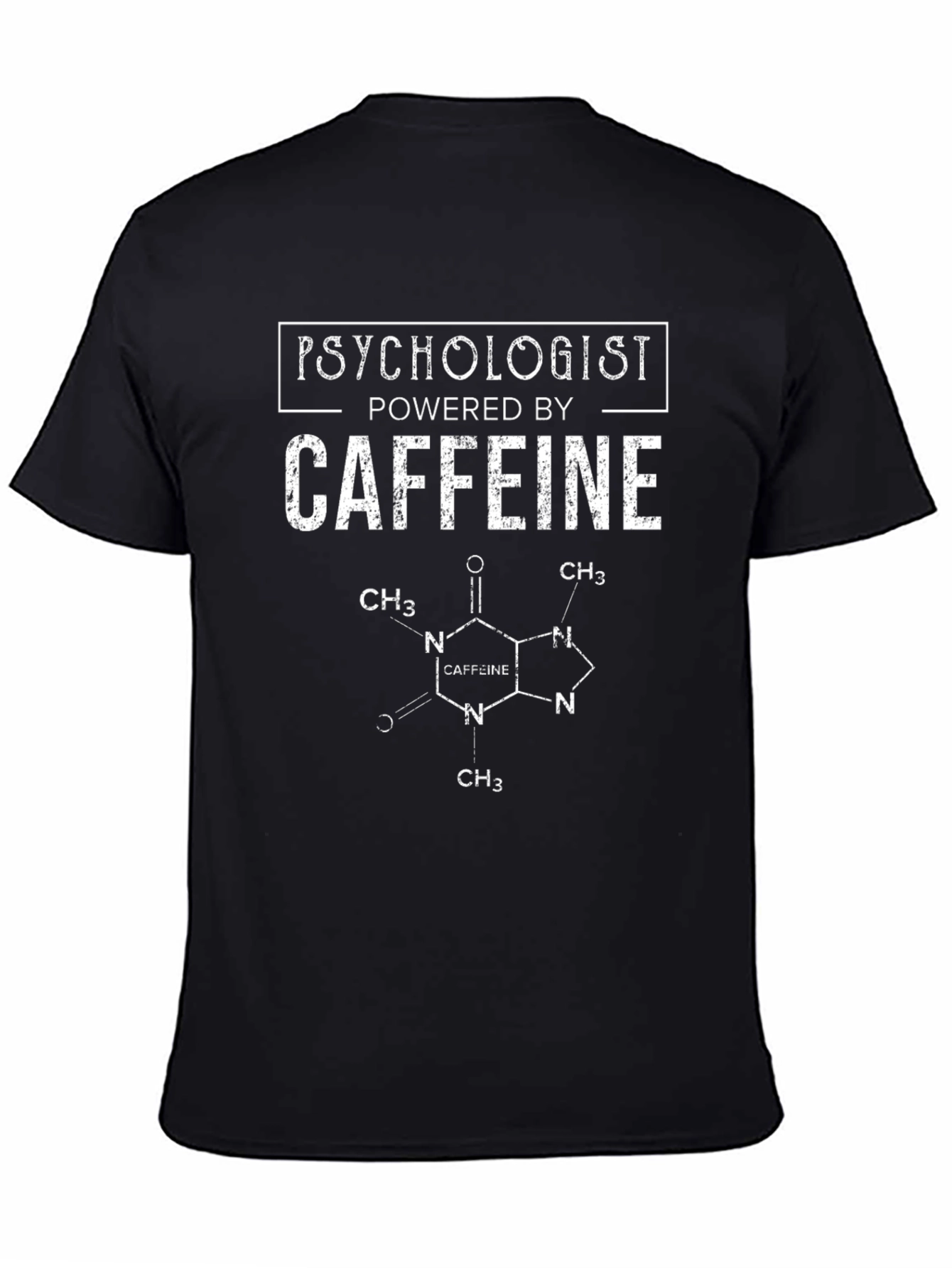 Psychologist Powered by Caffeine T-Shirt