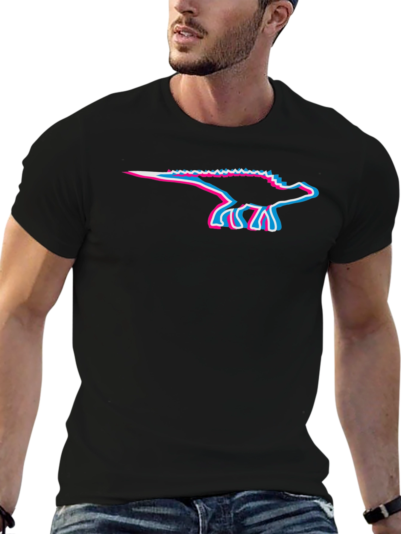 Ankylosaurus Glitchcore T-Shirt