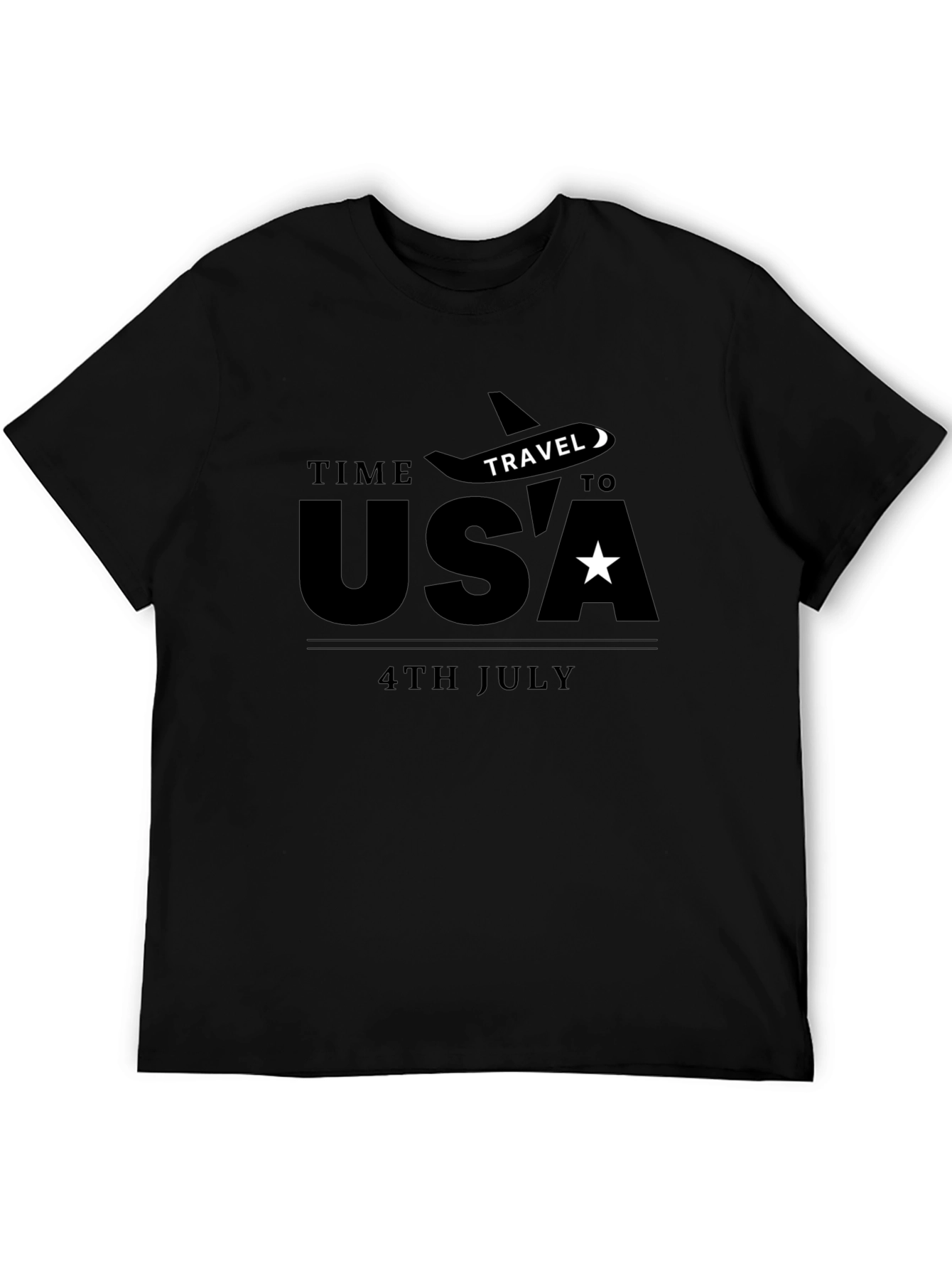 Time to Travel USA T-Shirt 4th of July