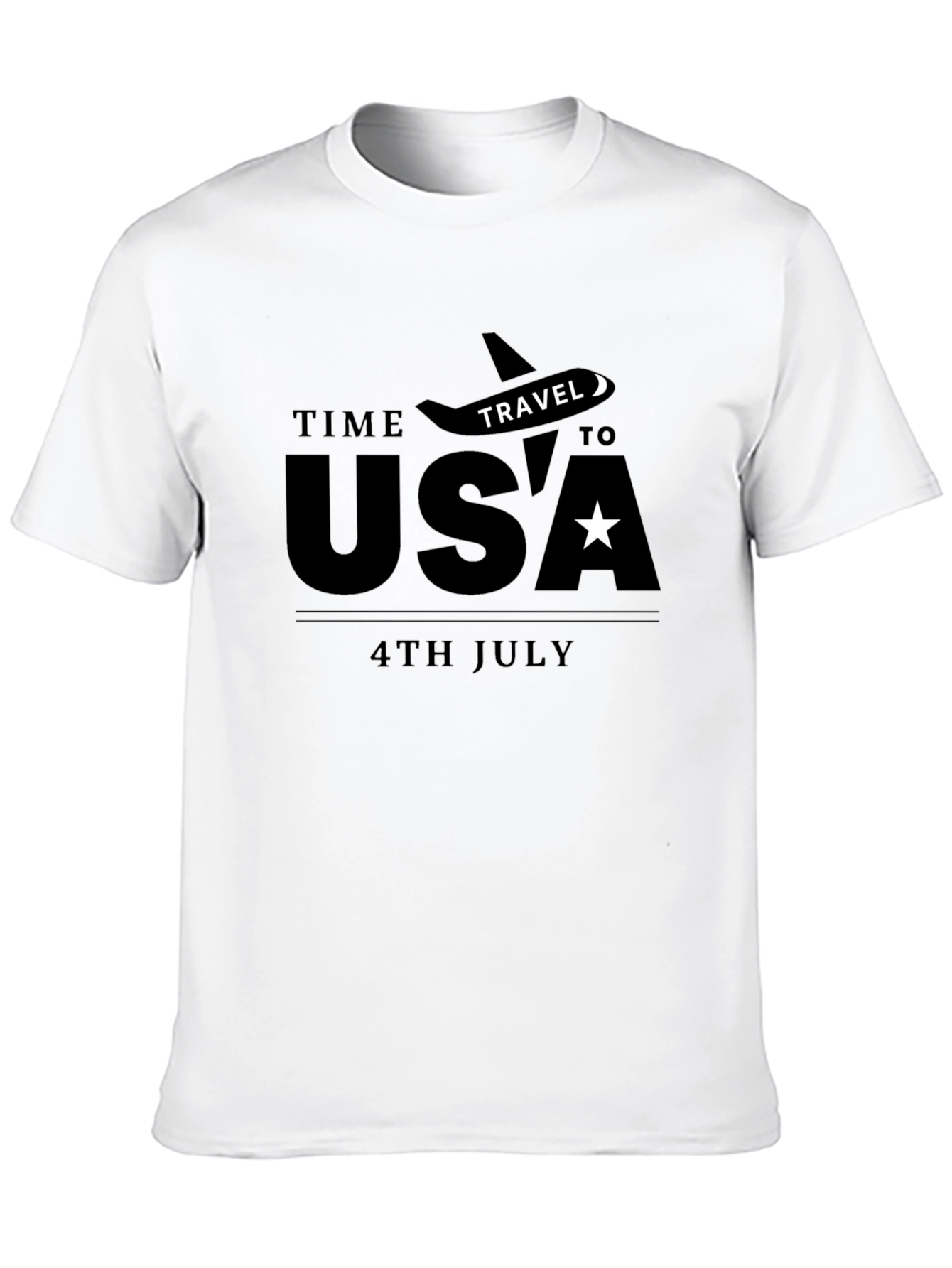 Time to Travel USA T-Shirt 4th of July