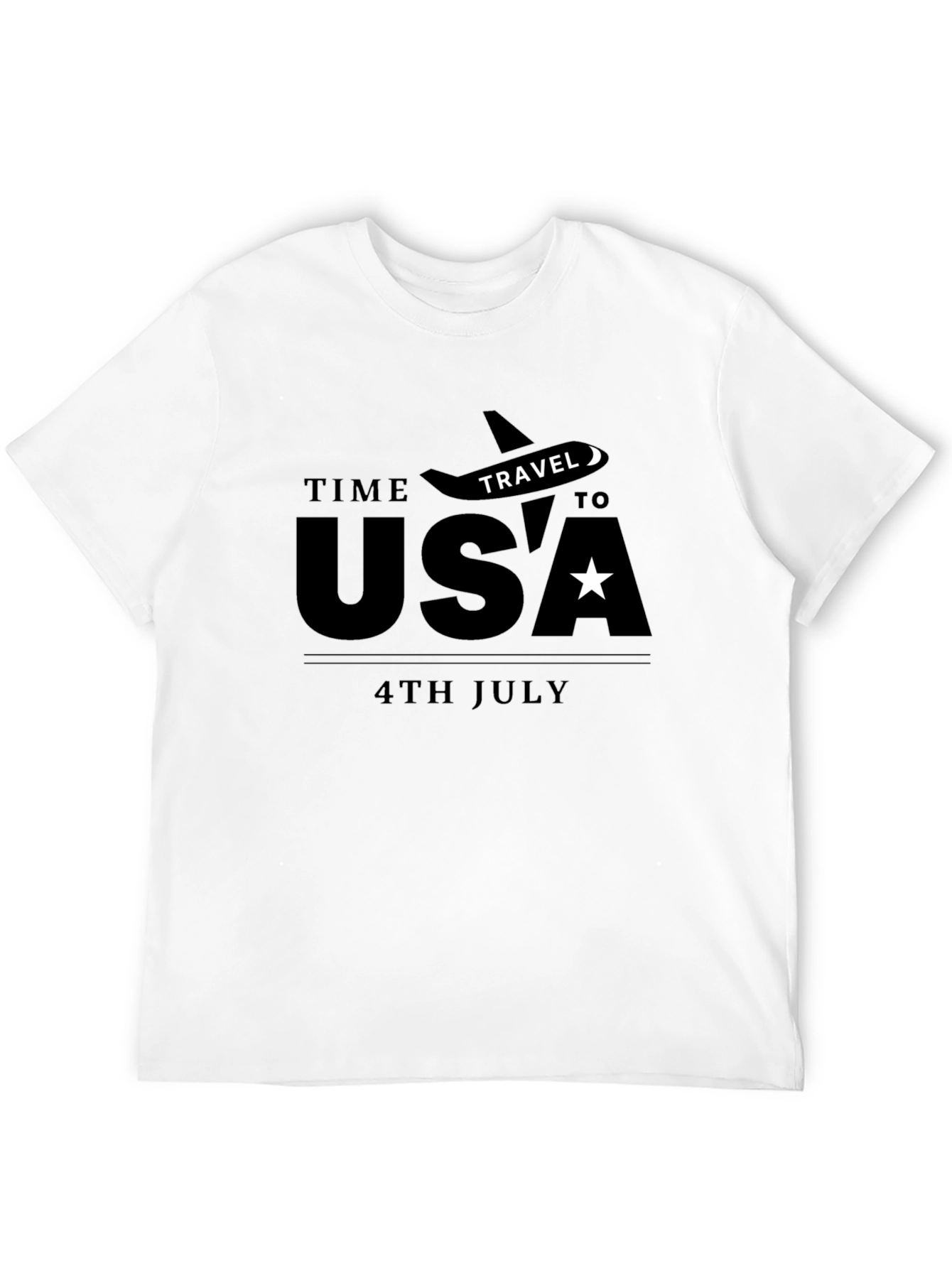 Time to Travel USA T-Shirt 4th of July