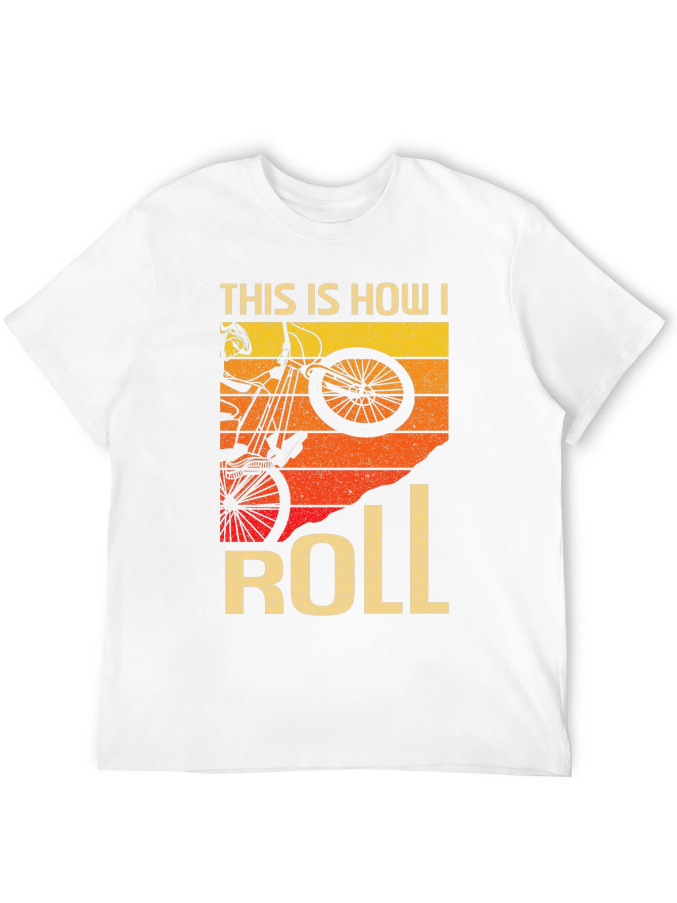 This Is How I Roll Retro Biker T-Shirt