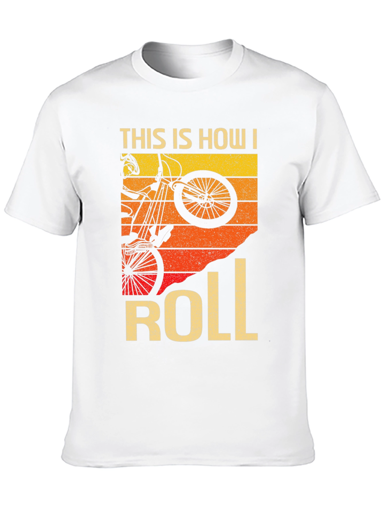 This Is How I Roll Retro Biker T-Shirt