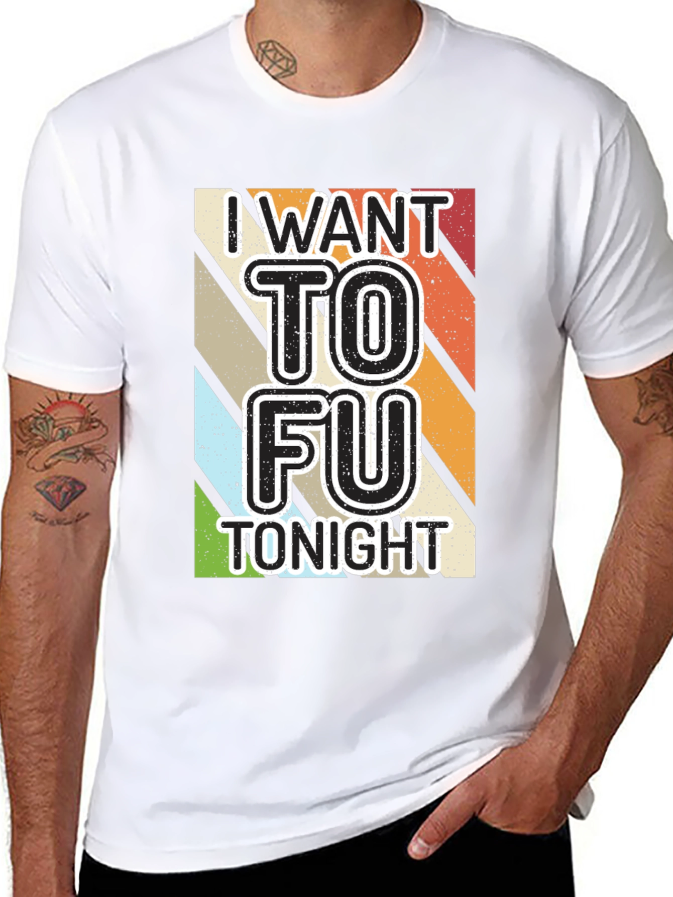 I Want To Fu Tofu Tonight Graphic Tee