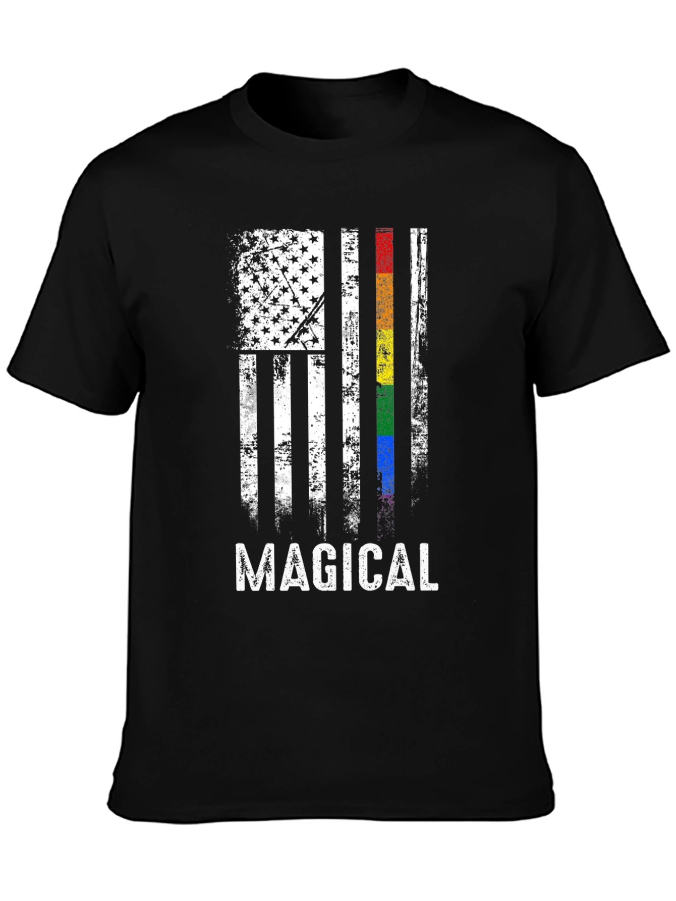 Magical American Flag Pride T-Shirt