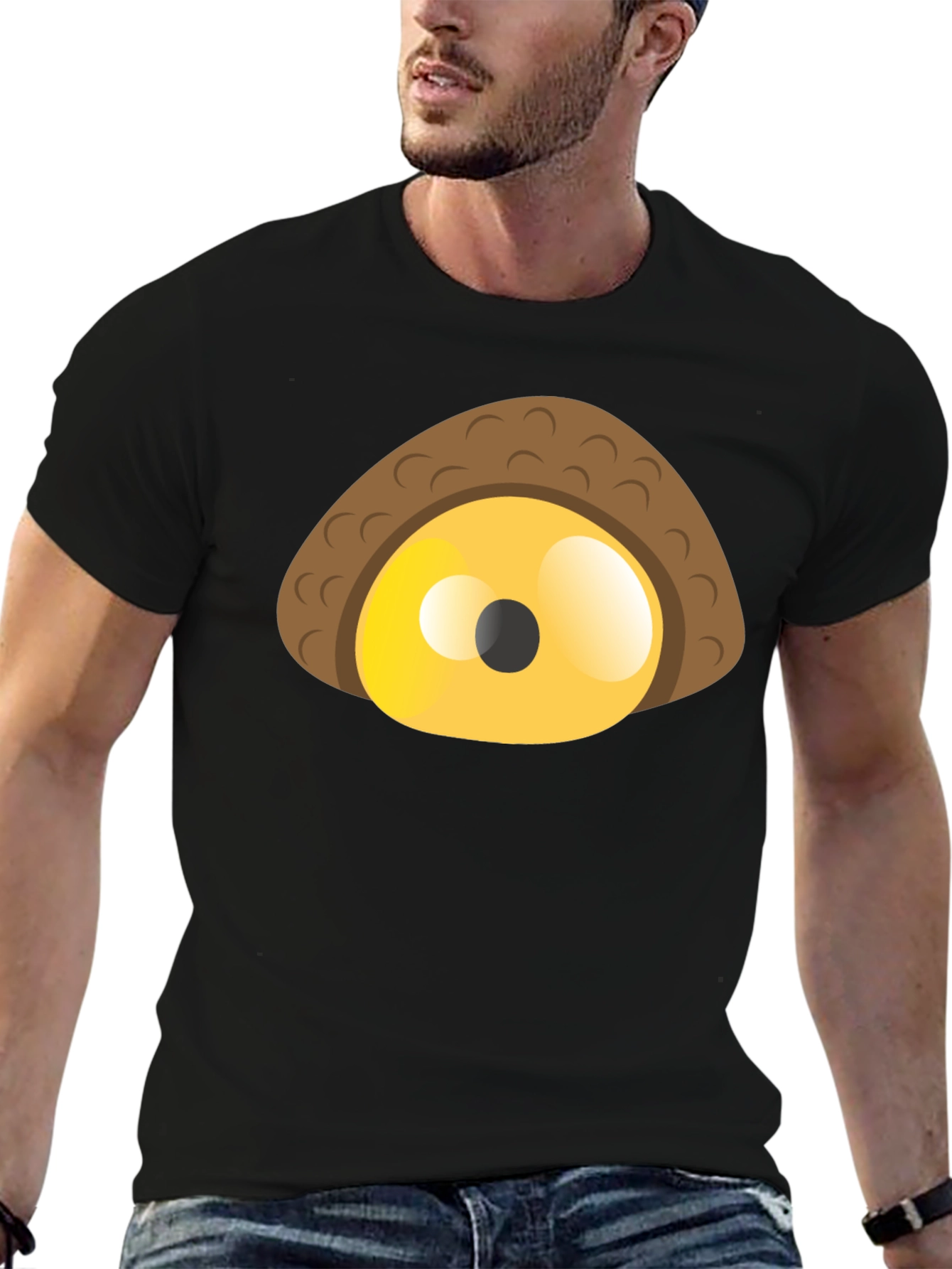 Eye Graphic Black T-Shirt