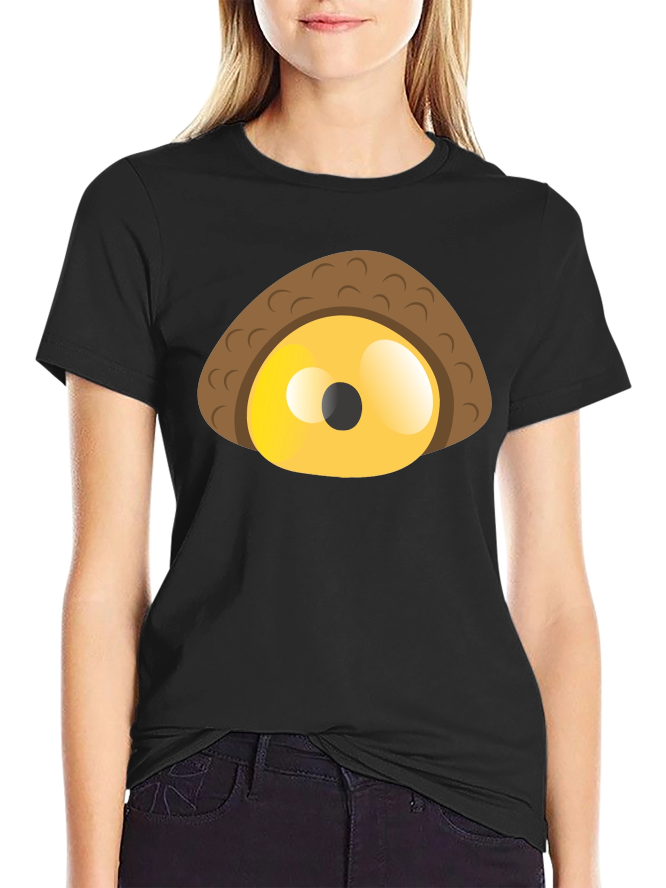 Eye Graphic Black T-Shirt