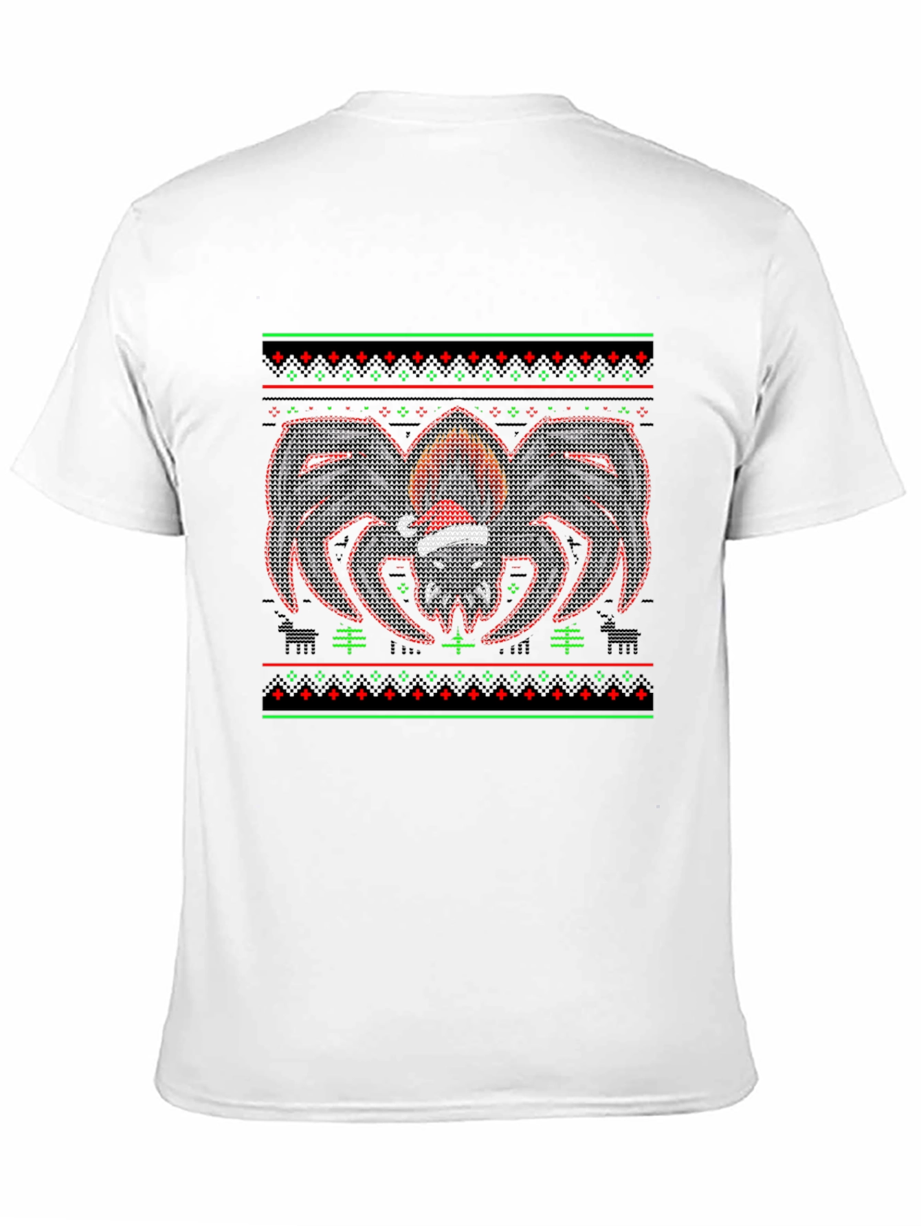 Festive Spider Ugly Christmas Sweater T-Shirt