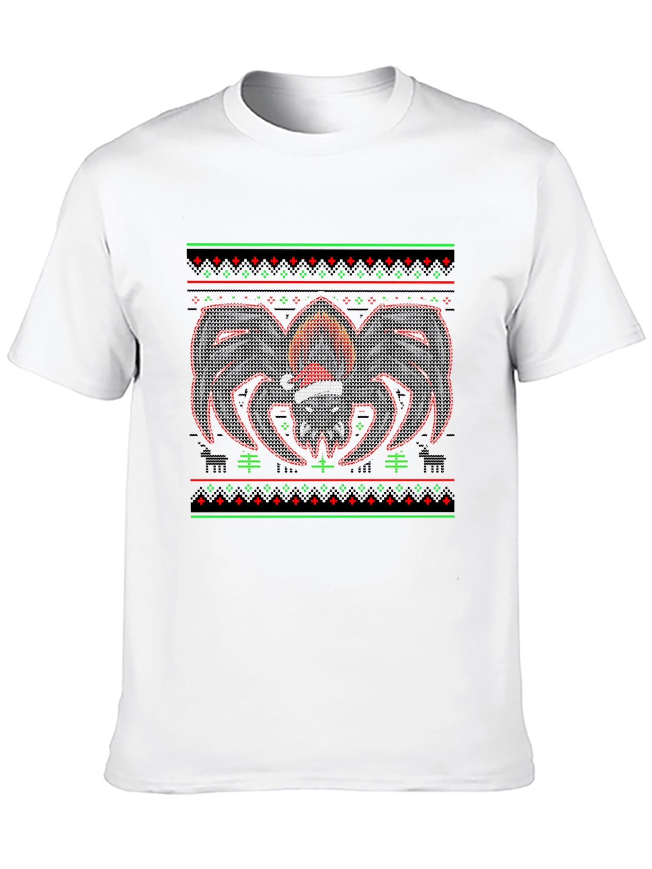 Festive Spider Ugly Christmas Sweater T-Shirt