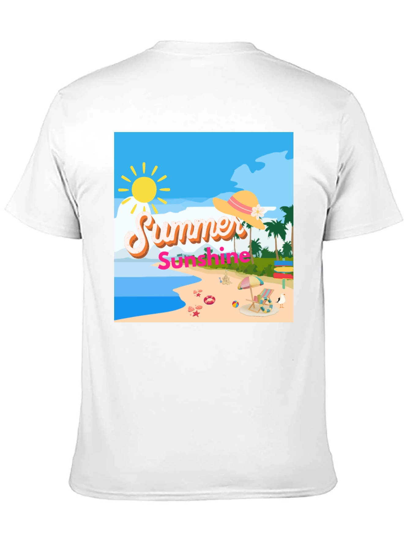 Summer Sunshine Beach T-Shirt