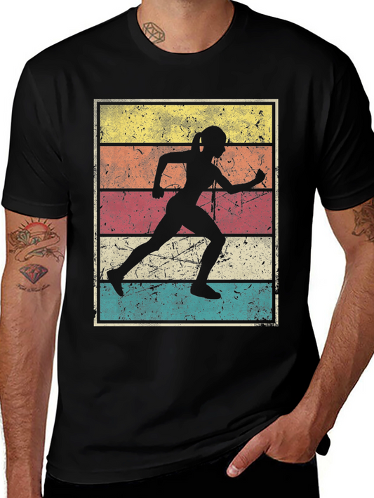 Vintage Runner Graphic T-Shirt