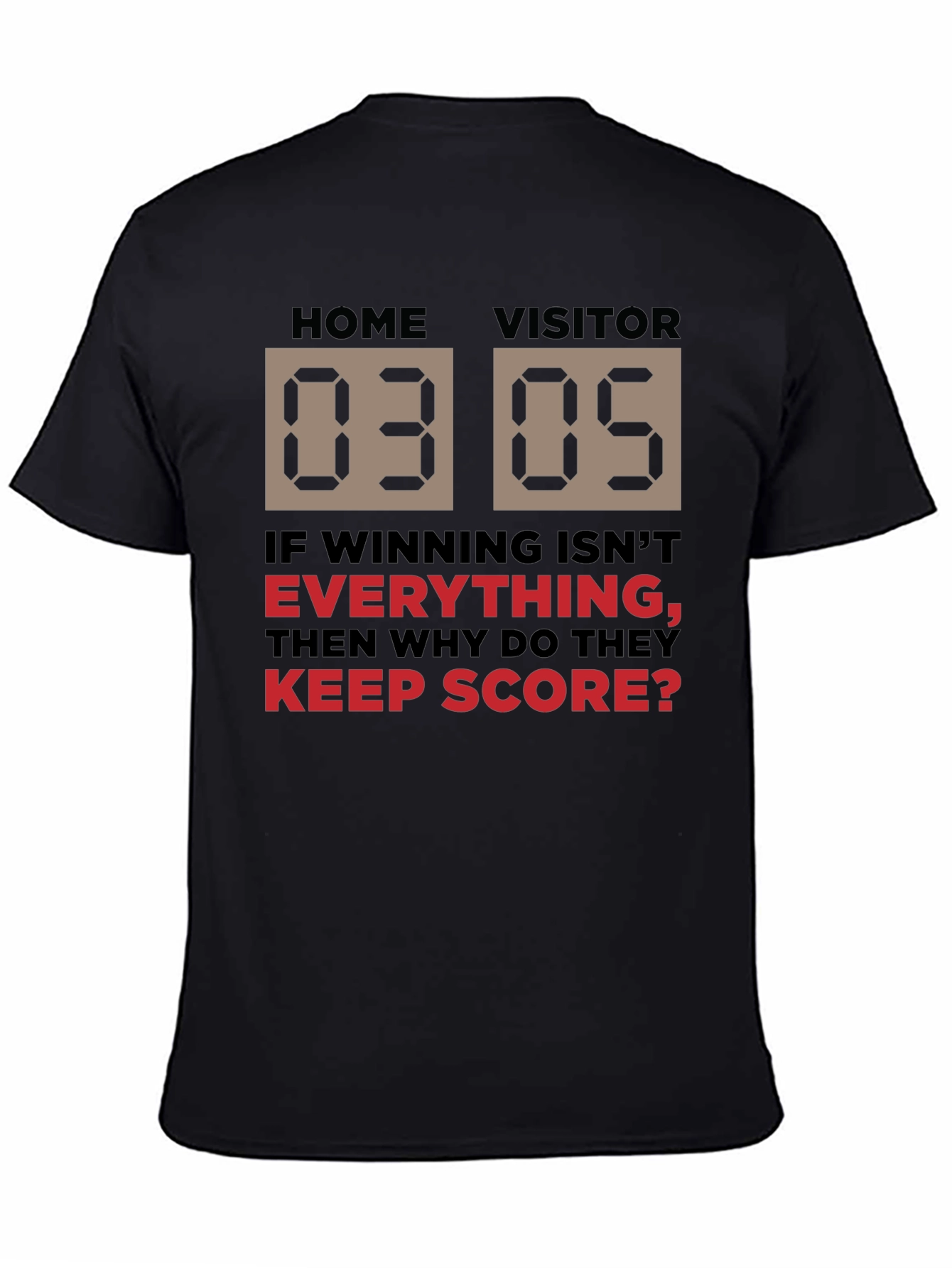 Scoreboard T-Shirt - Winning Isnt Everything?