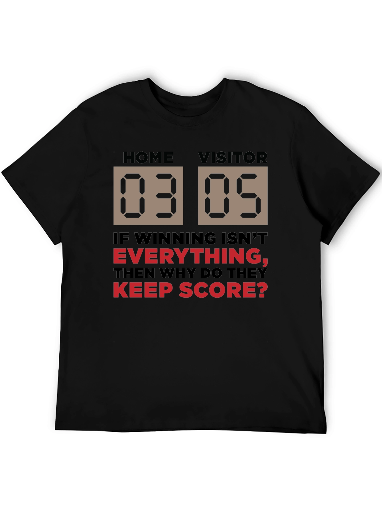 Scoreboard T-Shirt - Winning Isnt Everything?