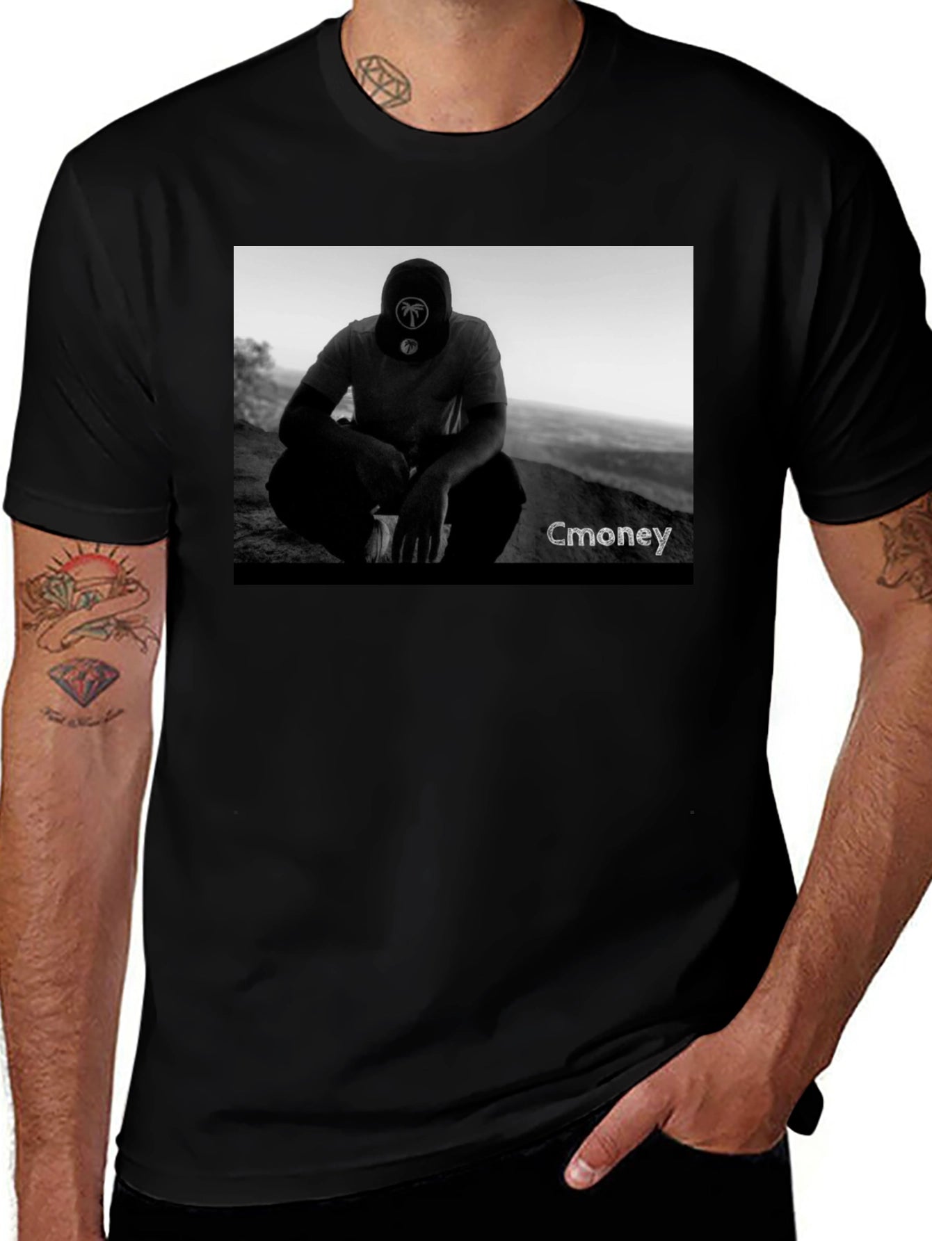 Cmoney Black T-Shirt - Casual Style