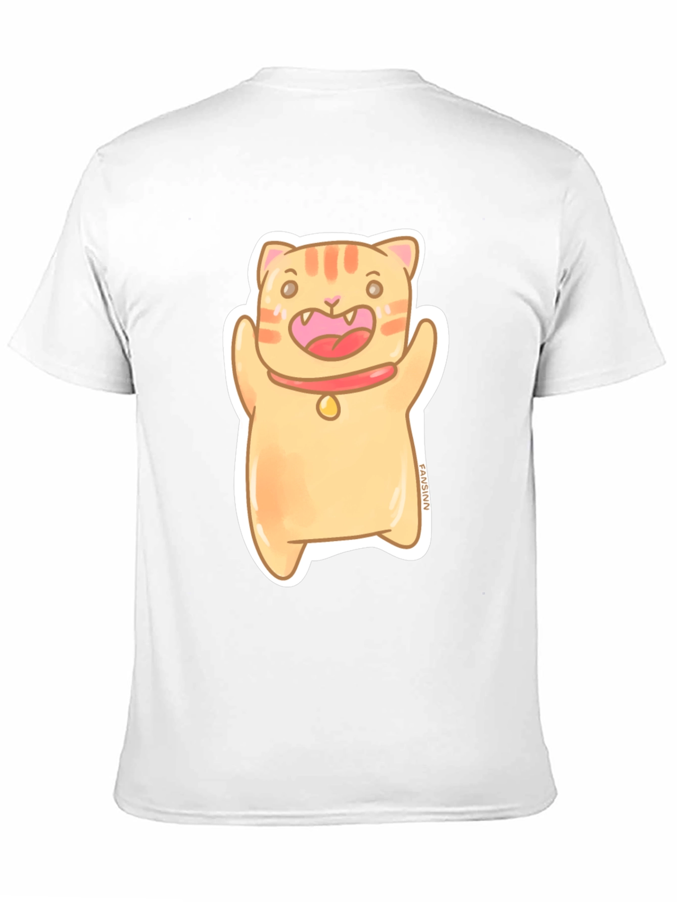 Cute Cat Cartoon Graphic Tee
