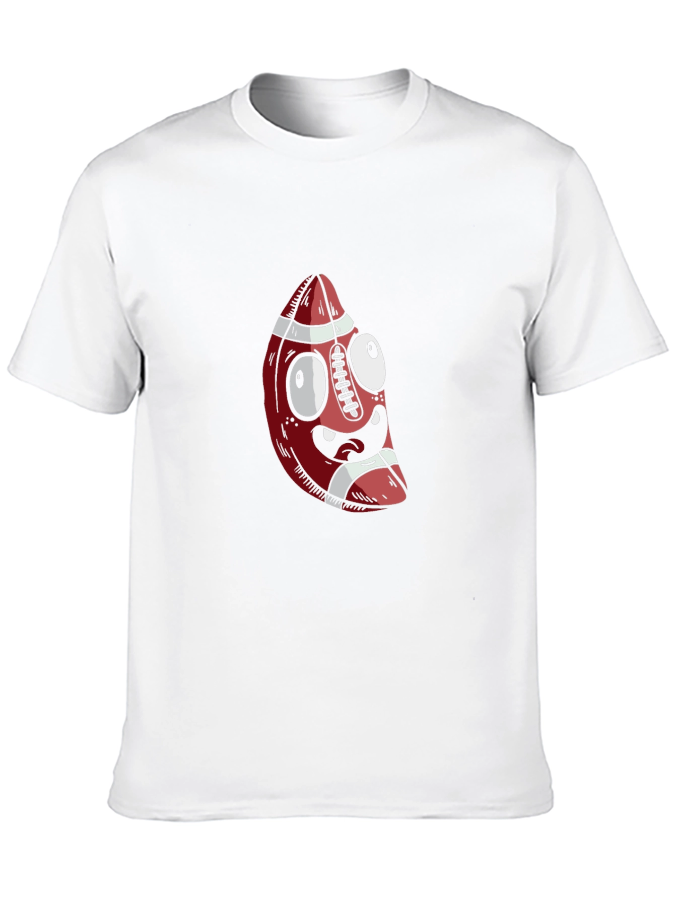 Funny Football Cartoon Graphic T-Shirt