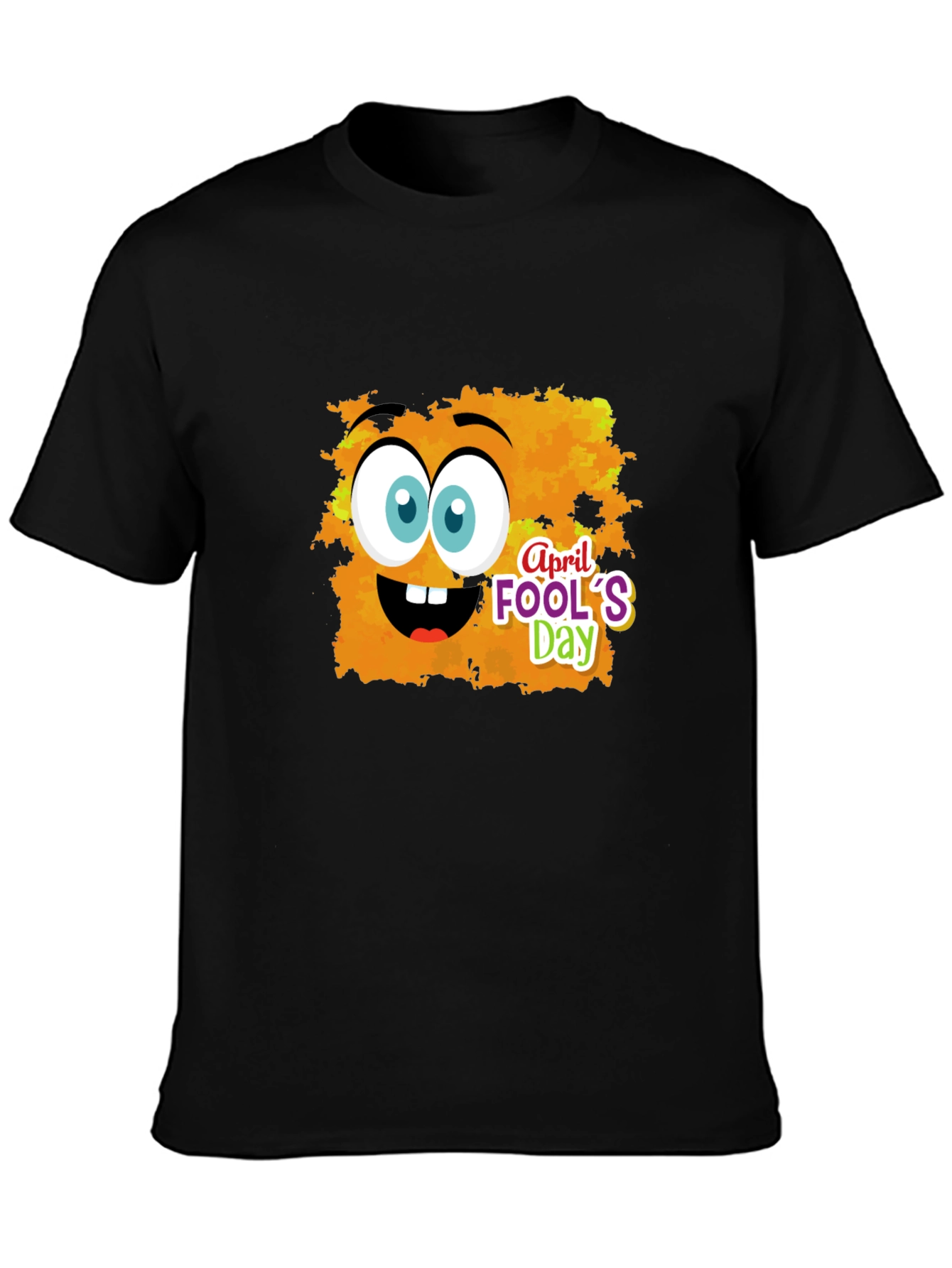 April Fools Day Cartoon Graphic T-Shirt