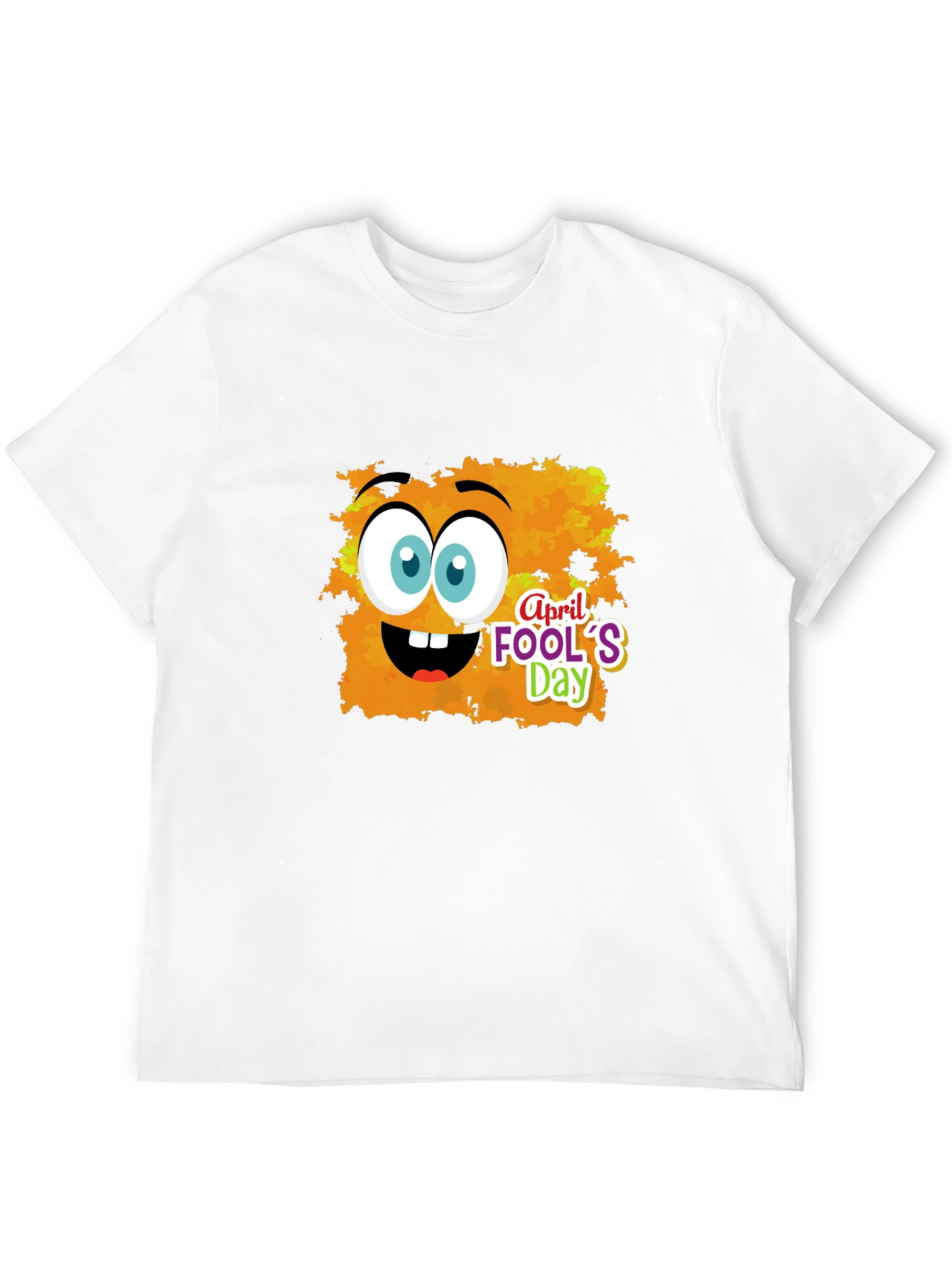 April Fools Day Cartoon Graphic T-Shirt
