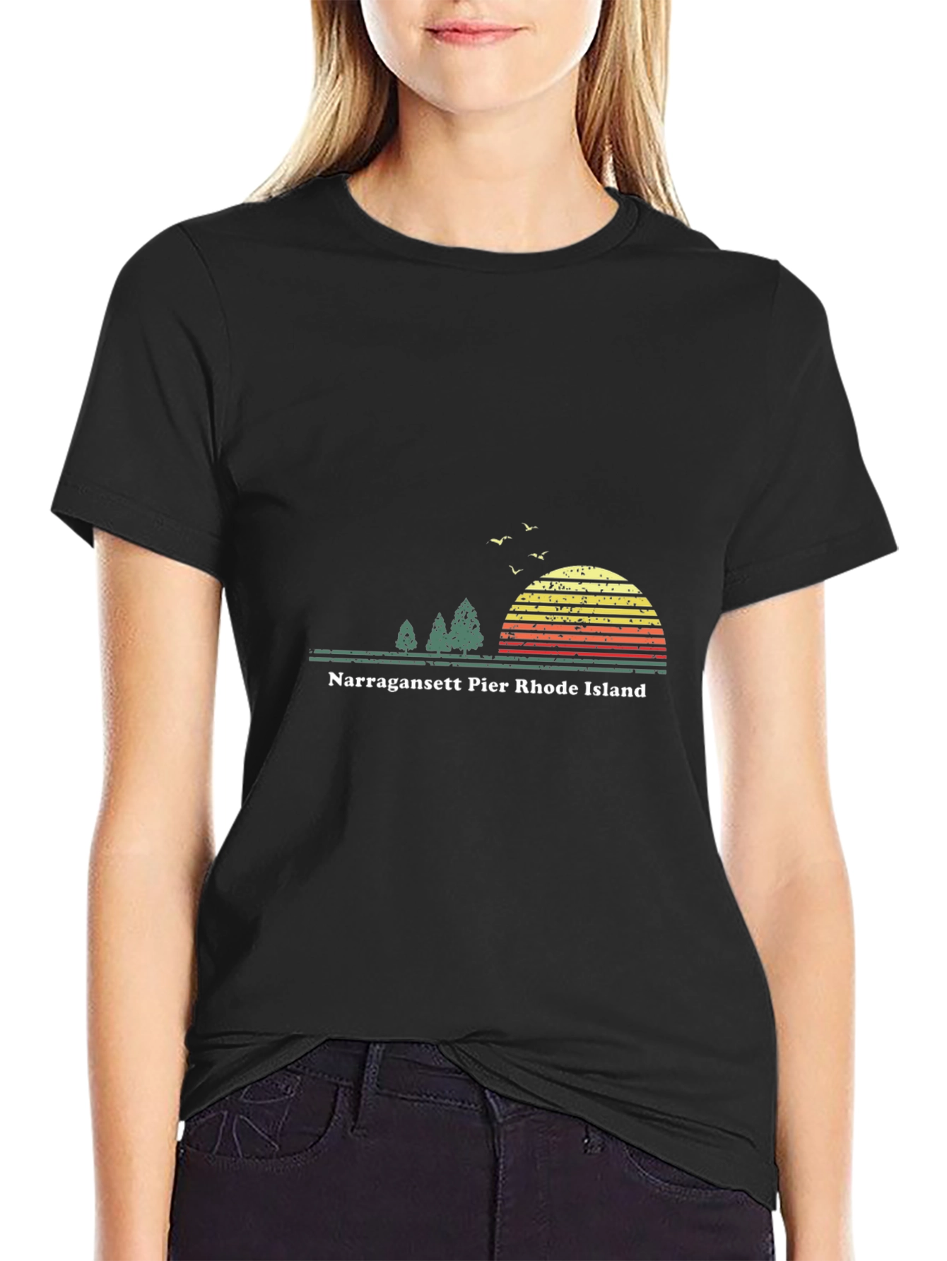 Narragansett Rhode Island Graphic Tee
