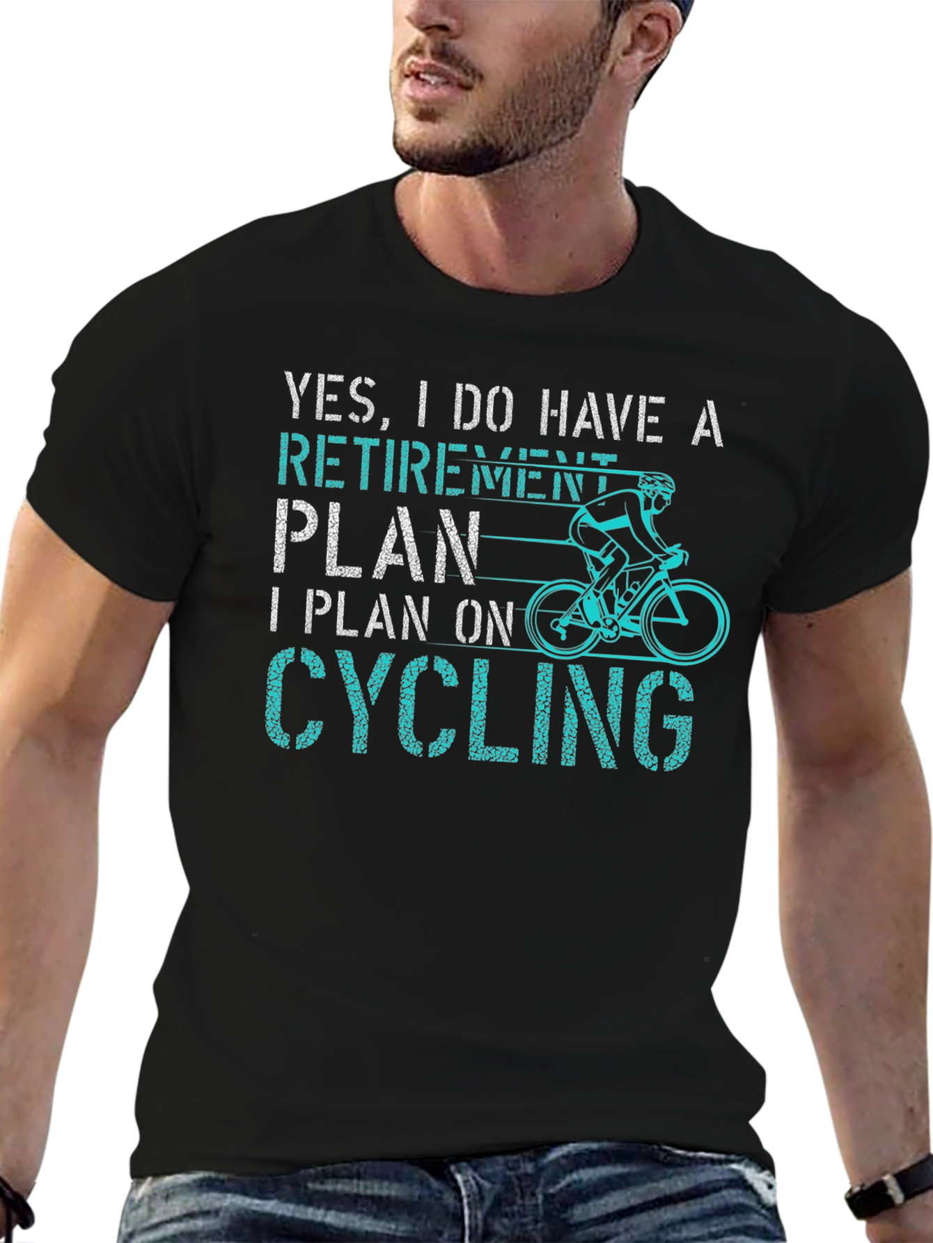 Retirement Plan Cycling T-Shirt